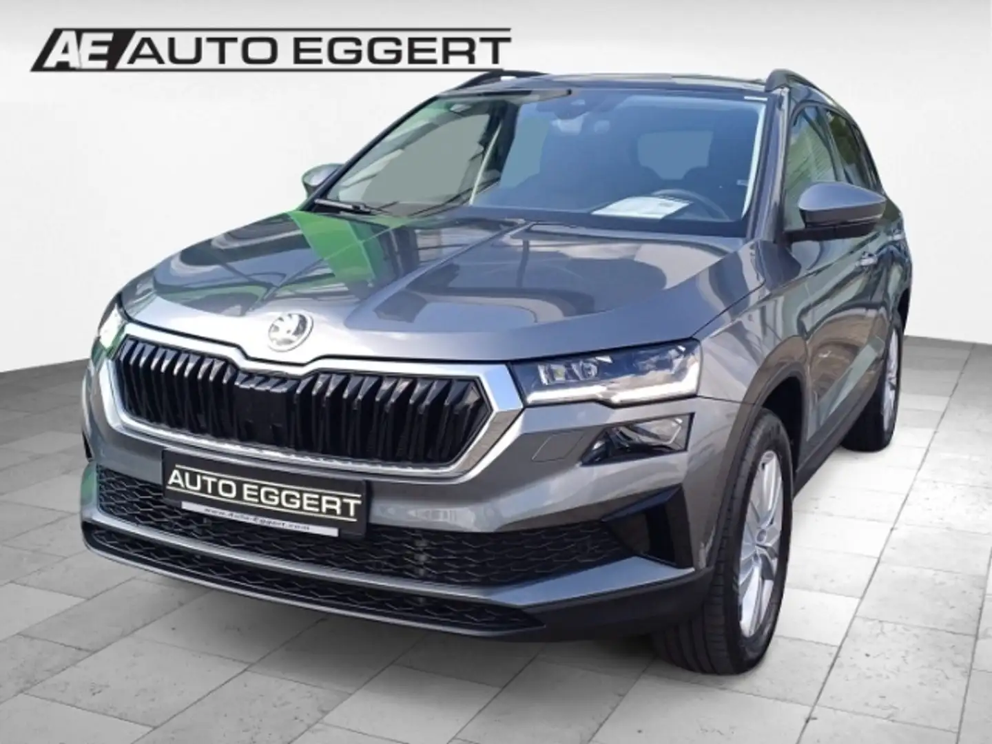 Skoda Karoq Selection 2,0 TDI 110 kW 7-Gang-DSG 4x4 AHK Navi d Grau - 1