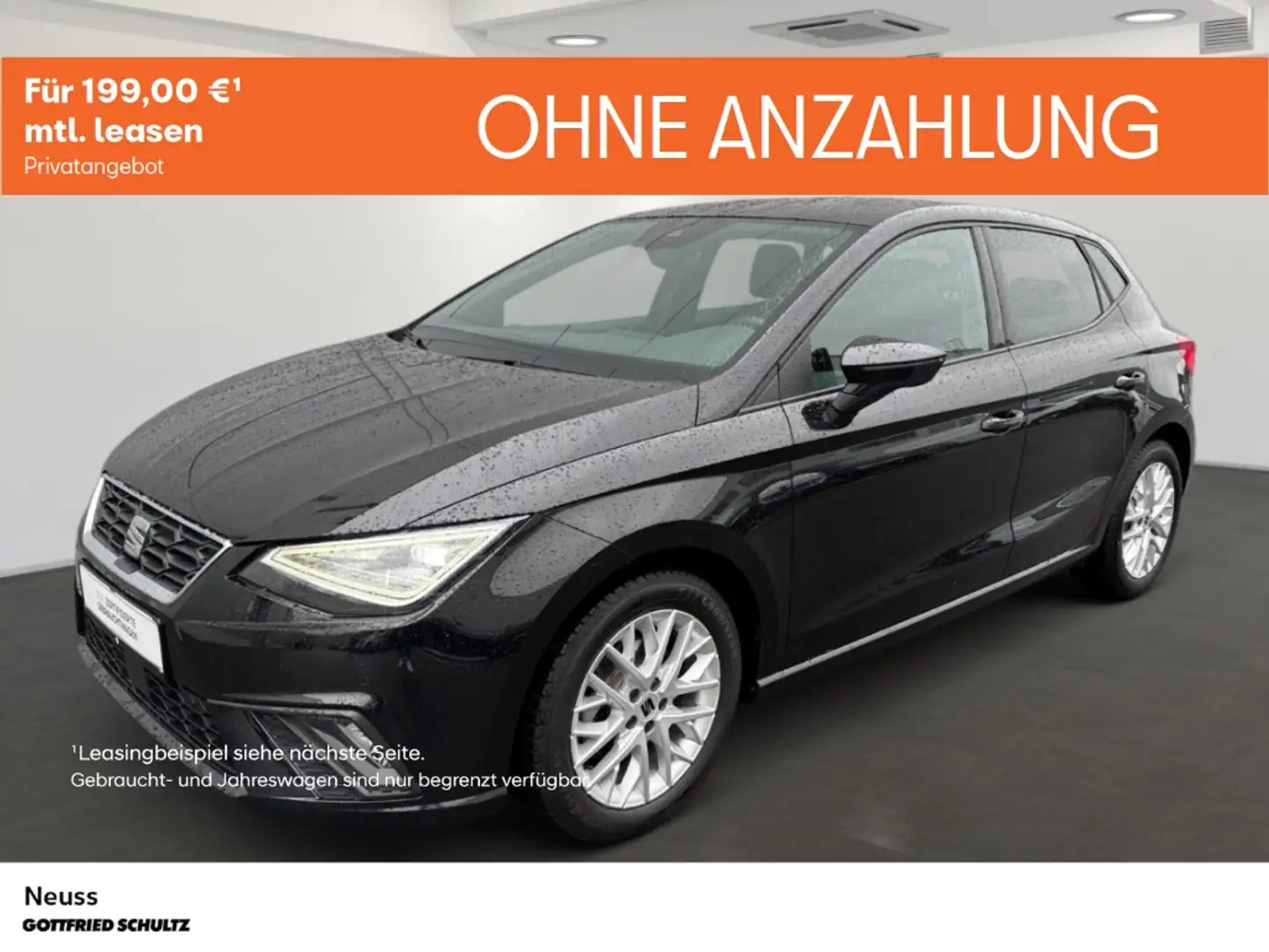 SEAT Ibiza FR DSG NAVI SITZHEIZUNG EINPARKHILFE LED Schwarz - 1