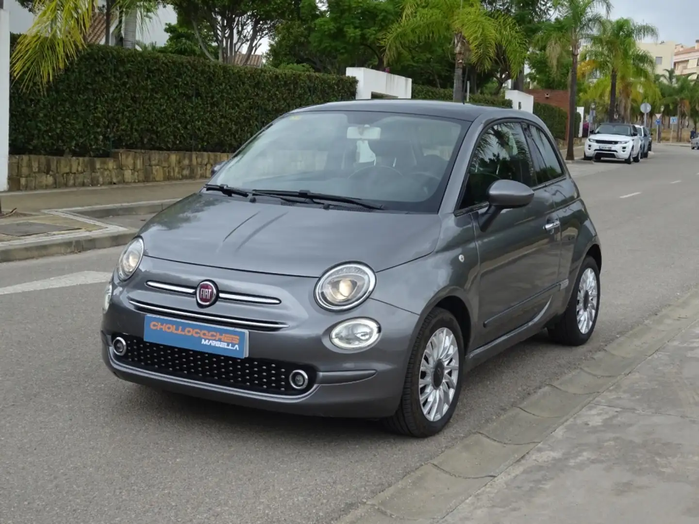 Fiat 500 1.2 Lounge Gris - 1