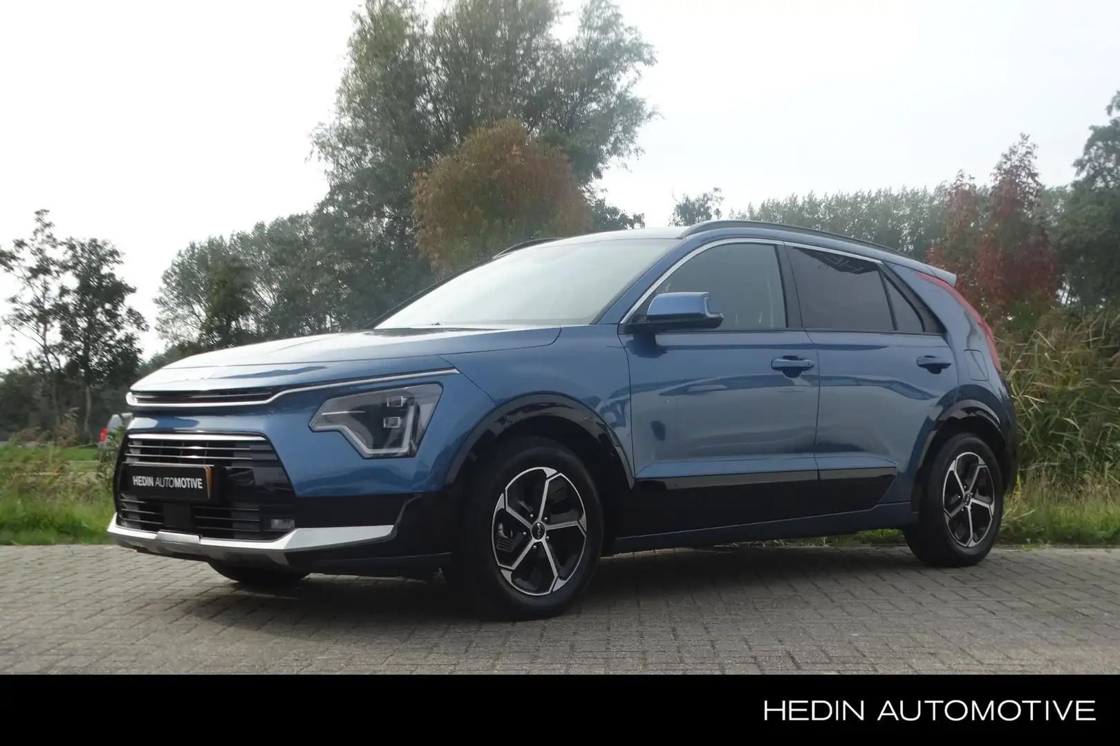 Kia Niro 1.6 GDi Hybrid DynamicPlusLine | Open dak | Leder Blau - 1