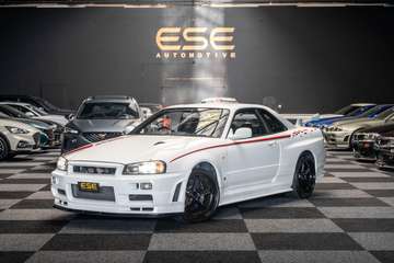 R34 GTR V-spec II QM1 White
