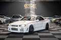 Nissan Skyline R34 GTR V-spec II QM1 White bijela - thumbnail 1
