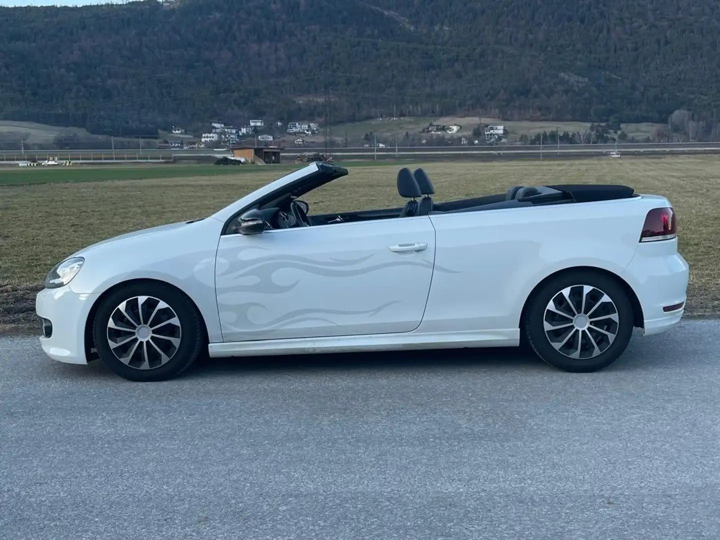 Volkswagen Golf Cabriolet Golf Cabrio 2,0 TDI Weiß - 2