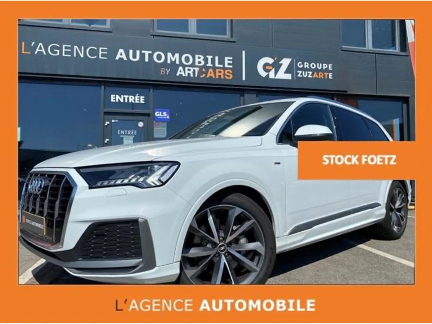 Audi Q7 50 TDI Quattro S-line GARANTIE 12 MOIS Blanc - 1