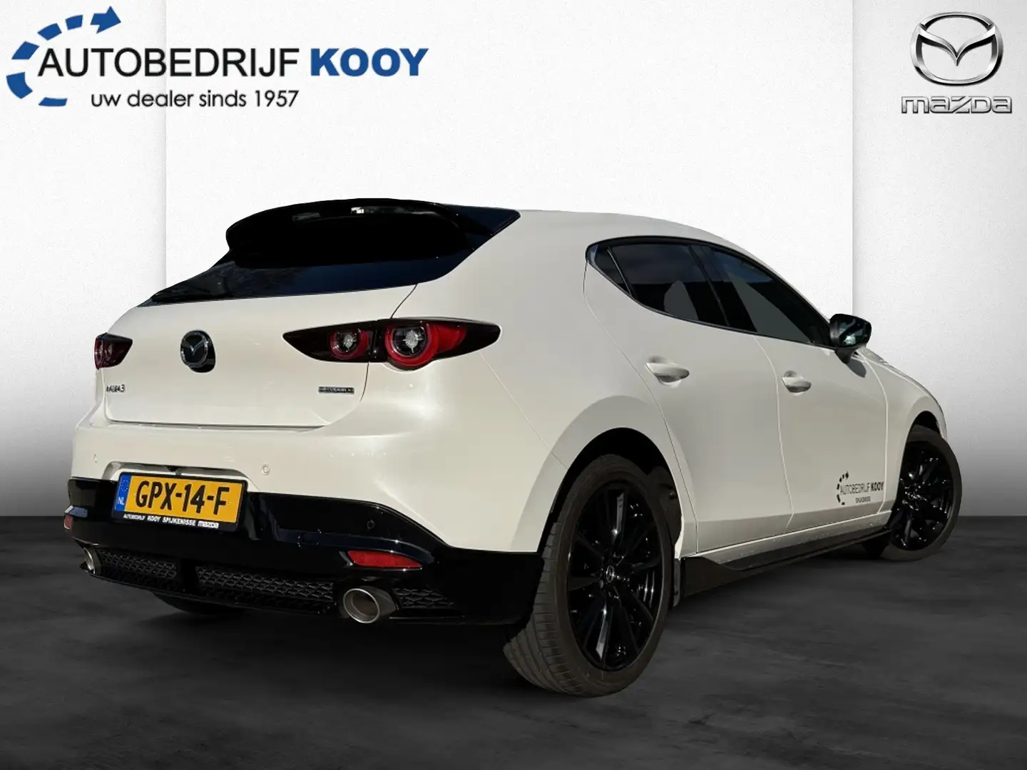Mazda 3 2.0 e-SkyActiv-X Homura / Aero Pack / DEMO Wit - 2