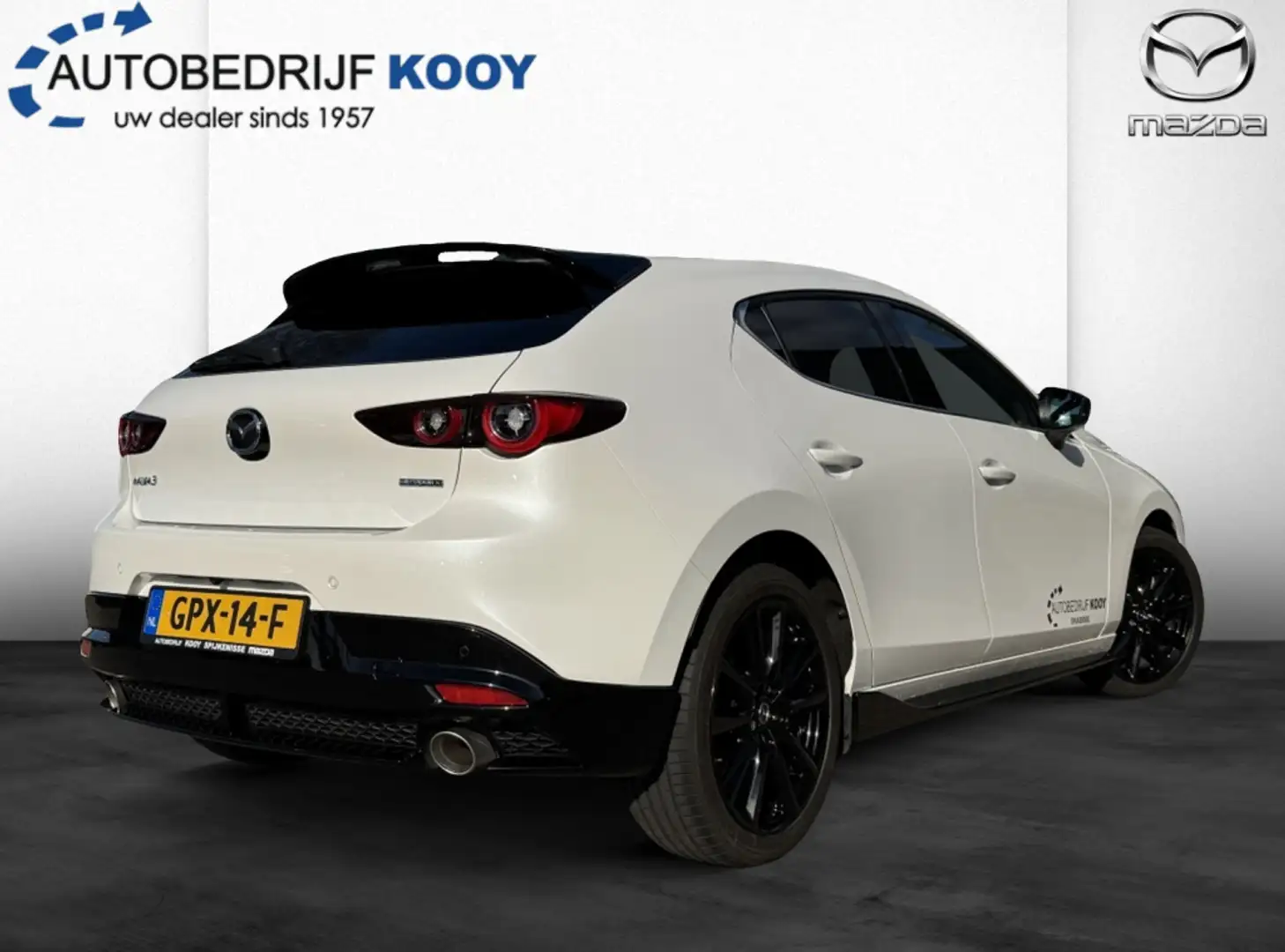 Mazda 3 2.0 e-SkyActiv-X Homura / Aero Pack / DEMO Wit - 2