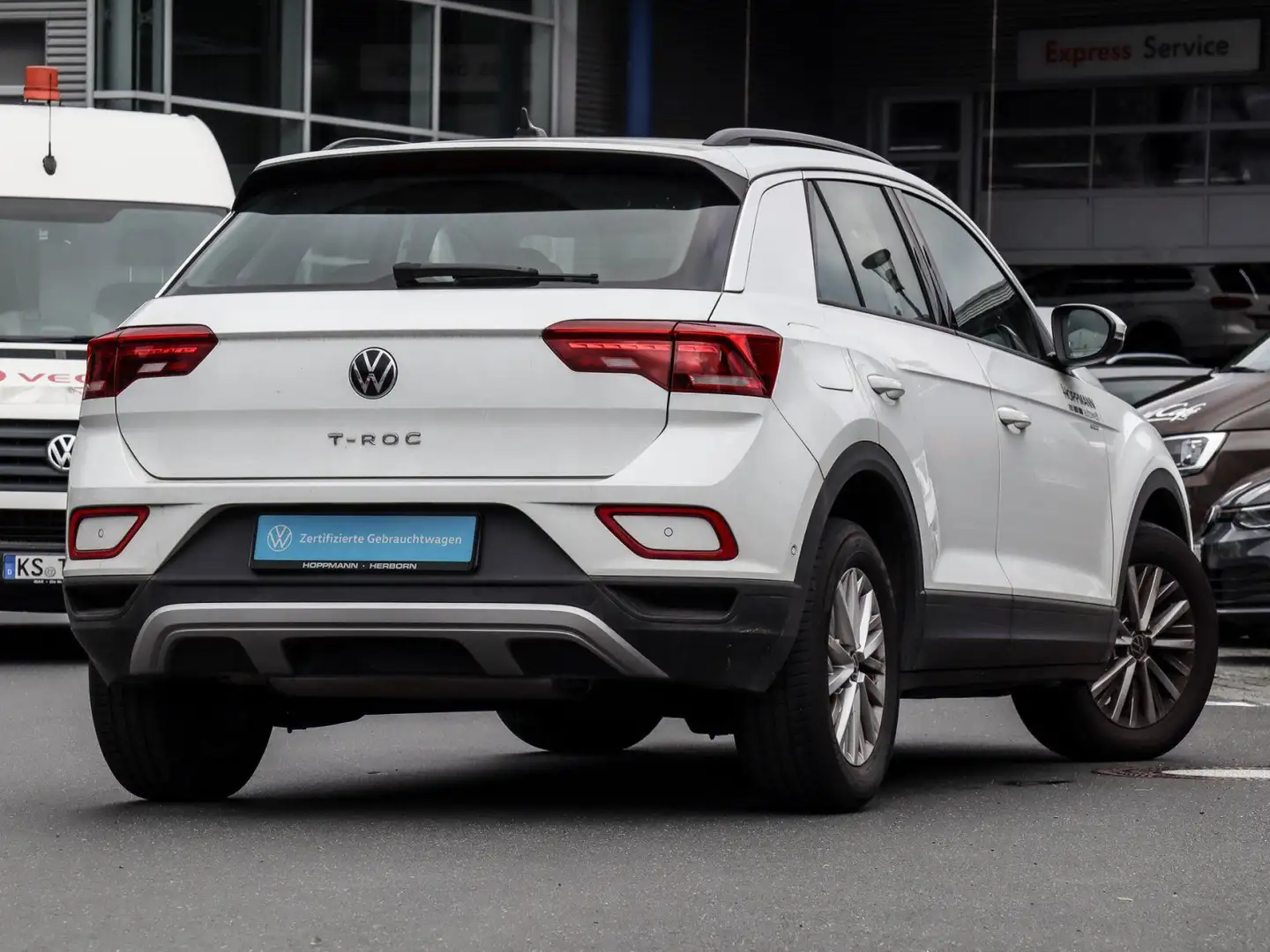 Volkswagen T-Roc 1.0 TSI Life Rear View Comfort Blanc - 2