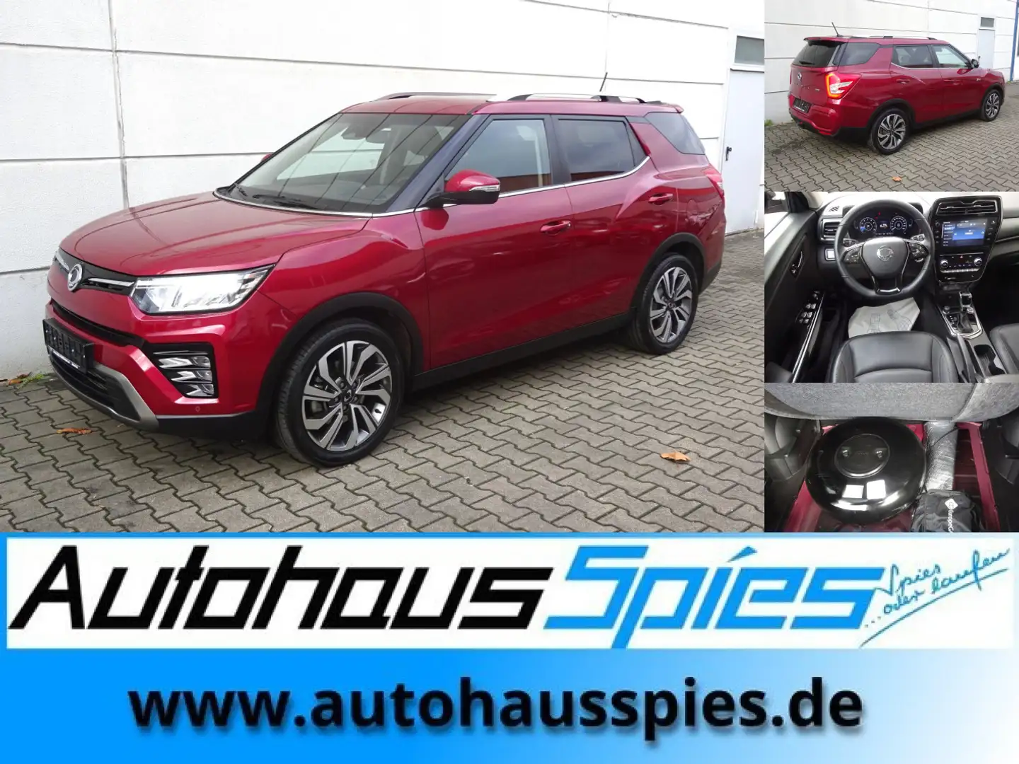 SsangYong Tivoli Grand 1,5 T-GDI Sapphire 2WD AT Autogas LPG Red - 1