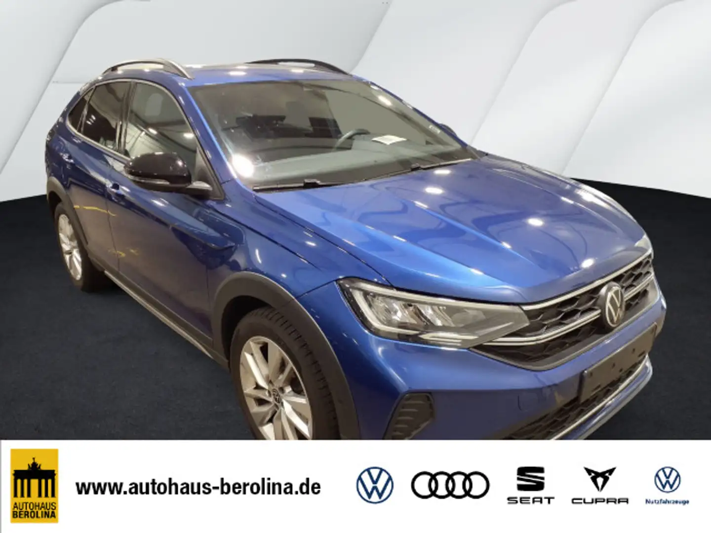 Volkswagen Taigo 1.0 TSI Goal DSG *ACC*App-Connect*NAV*SHZ* Blau - 1