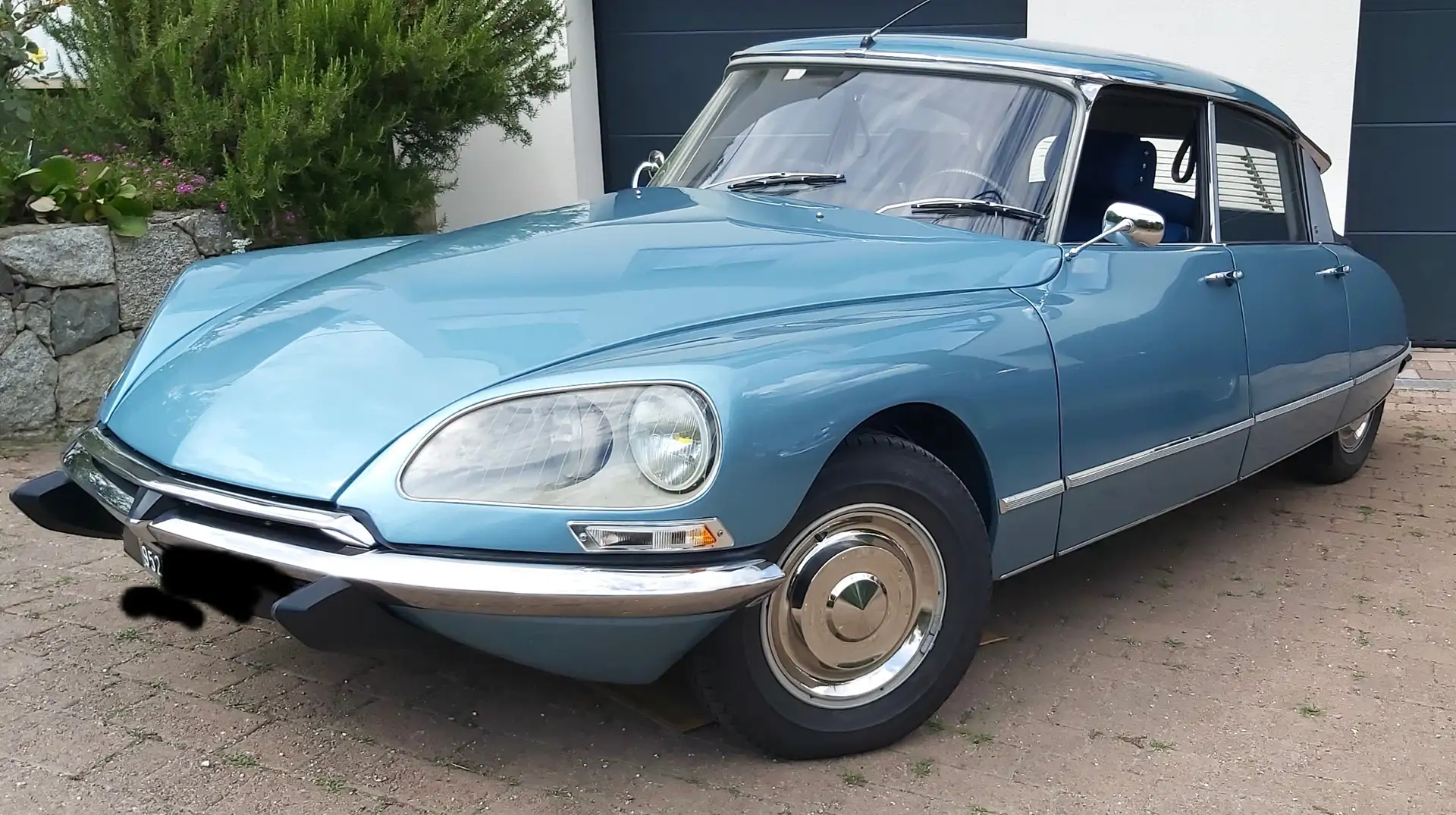 Citroen DS 21 Pallas semiautomatica Blauw - 1