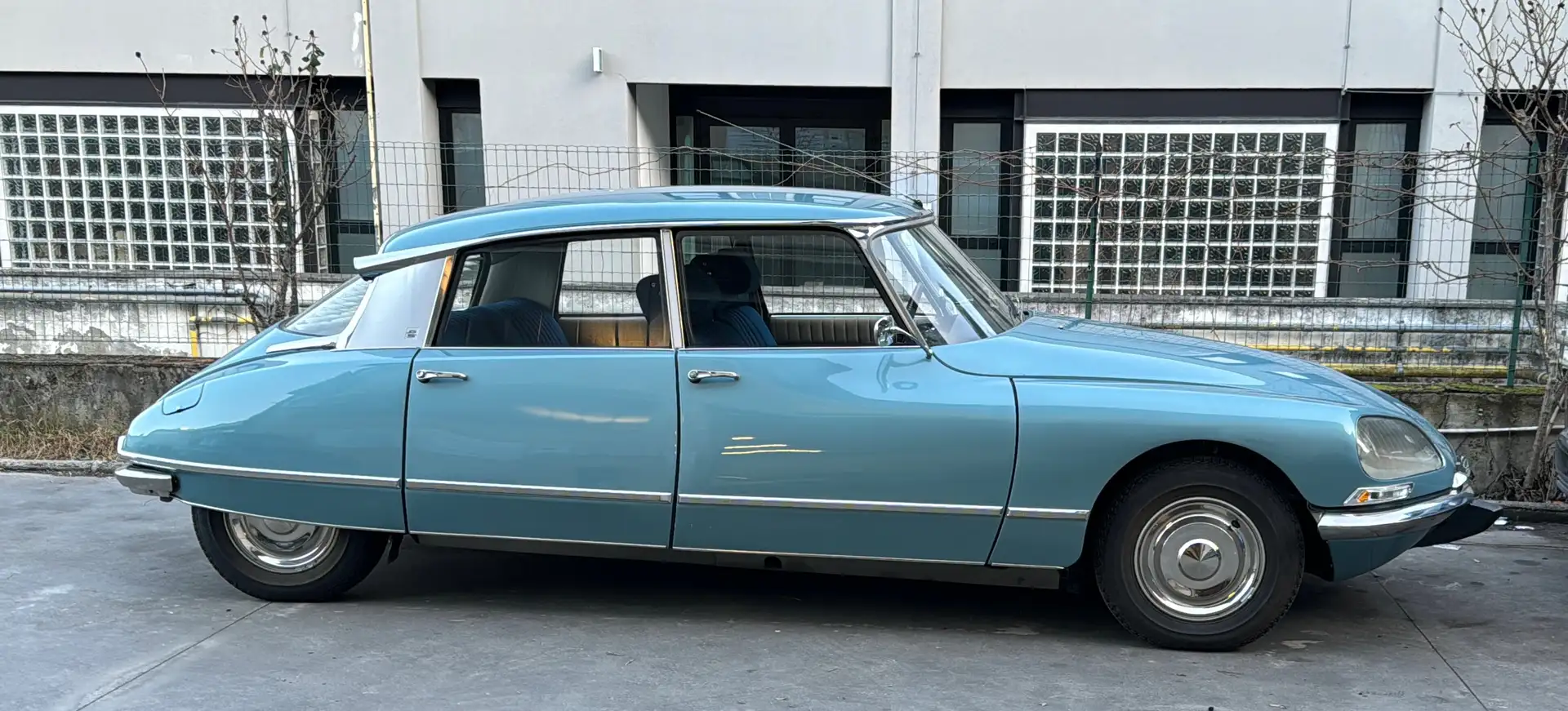 Citroen DS 21 Pallas semiautomatica Blauw - 2