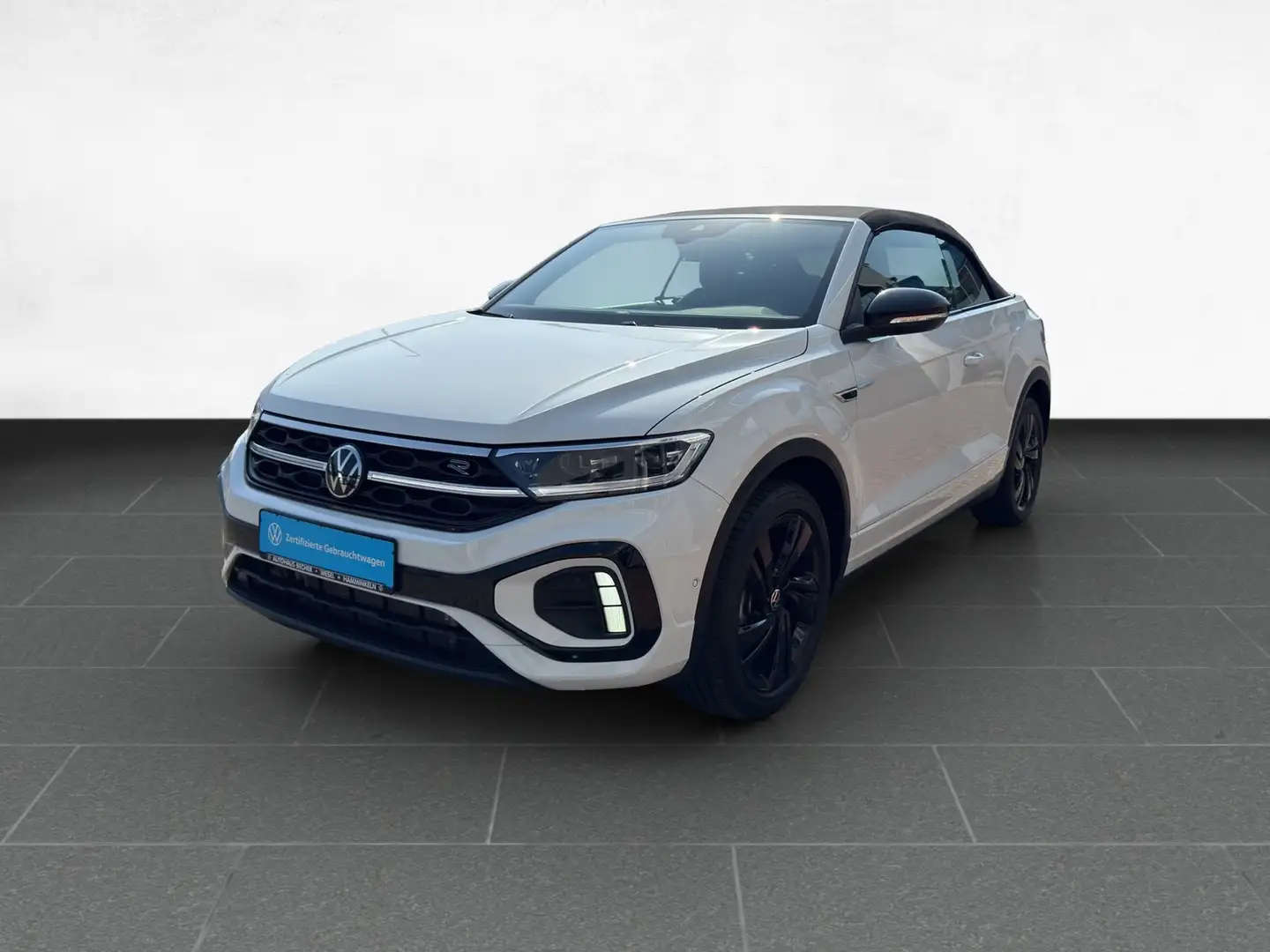 Volkswagen T-Roc Cabrio R Line 1.5 TSI DSG /Navi/Rückfahrk Weiß - 2