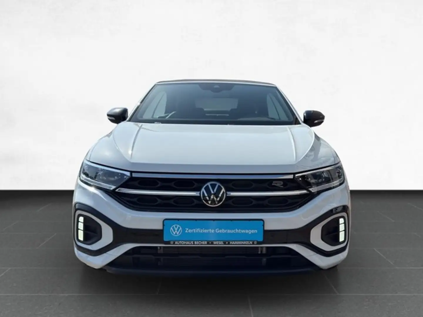 Volkswagen T-Roc Cabrio R-Line 1.5 TSI DSG /Navi/Rückfahrk Weiß - 2