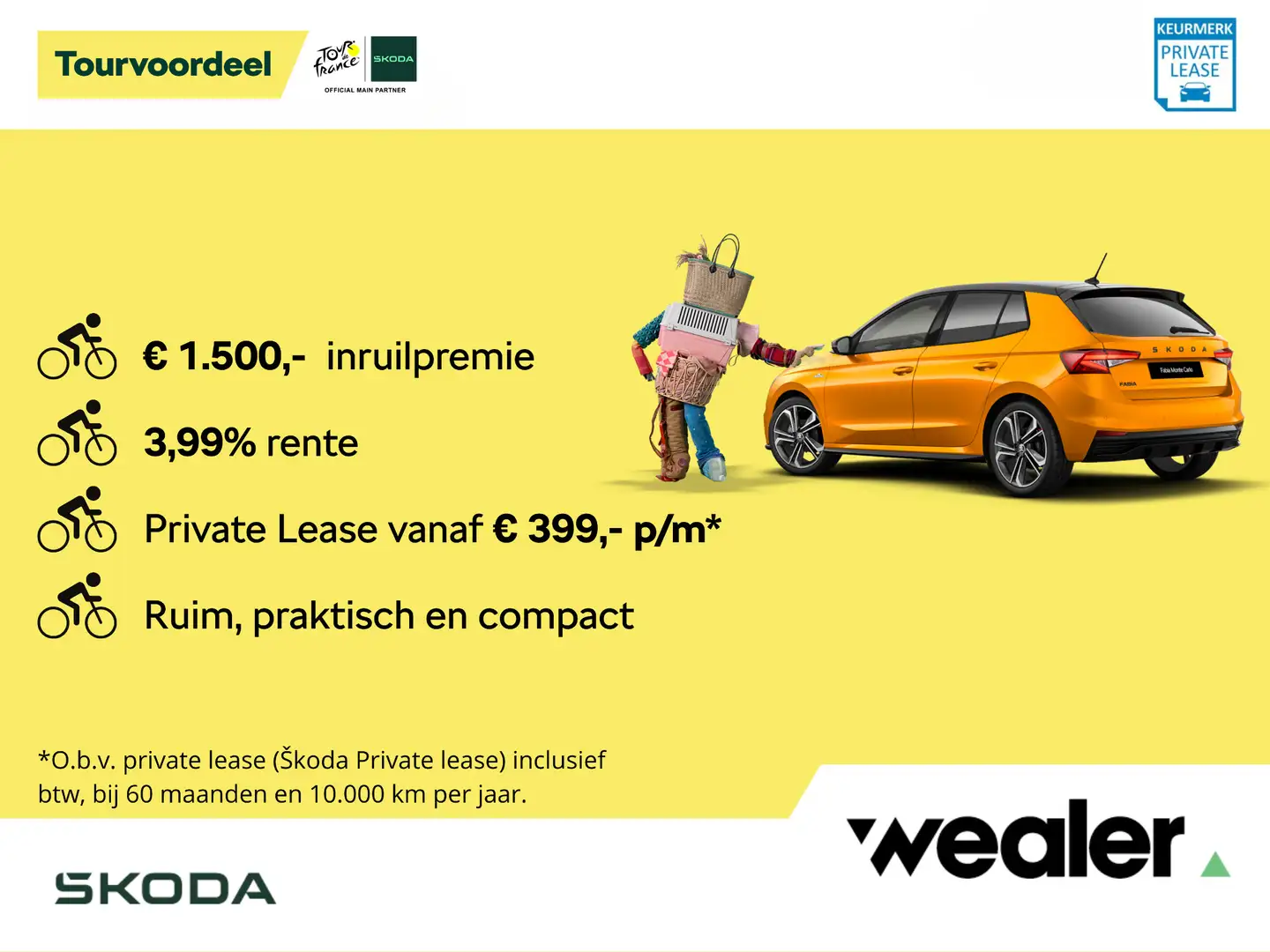 Skoda Fabia Essence 1.0 TSI 95 pk | Airconditioning | Parkeers Wit - 2