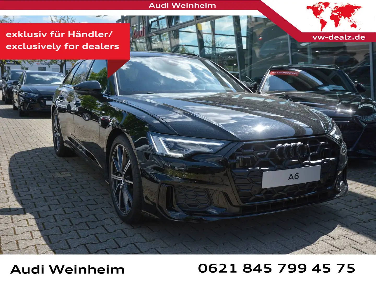 Audi A6 S line 40 TDI quattro S tronic AHK Matr Schwarz - 2