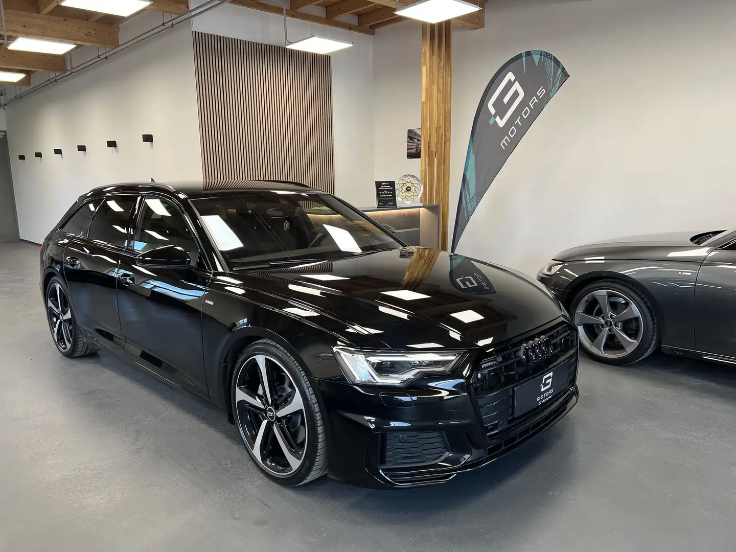Audi A6 45 TDI SPORT QUATTRO 3X SLINE ALLBLACK MATRIX AHK Schwarz - 2