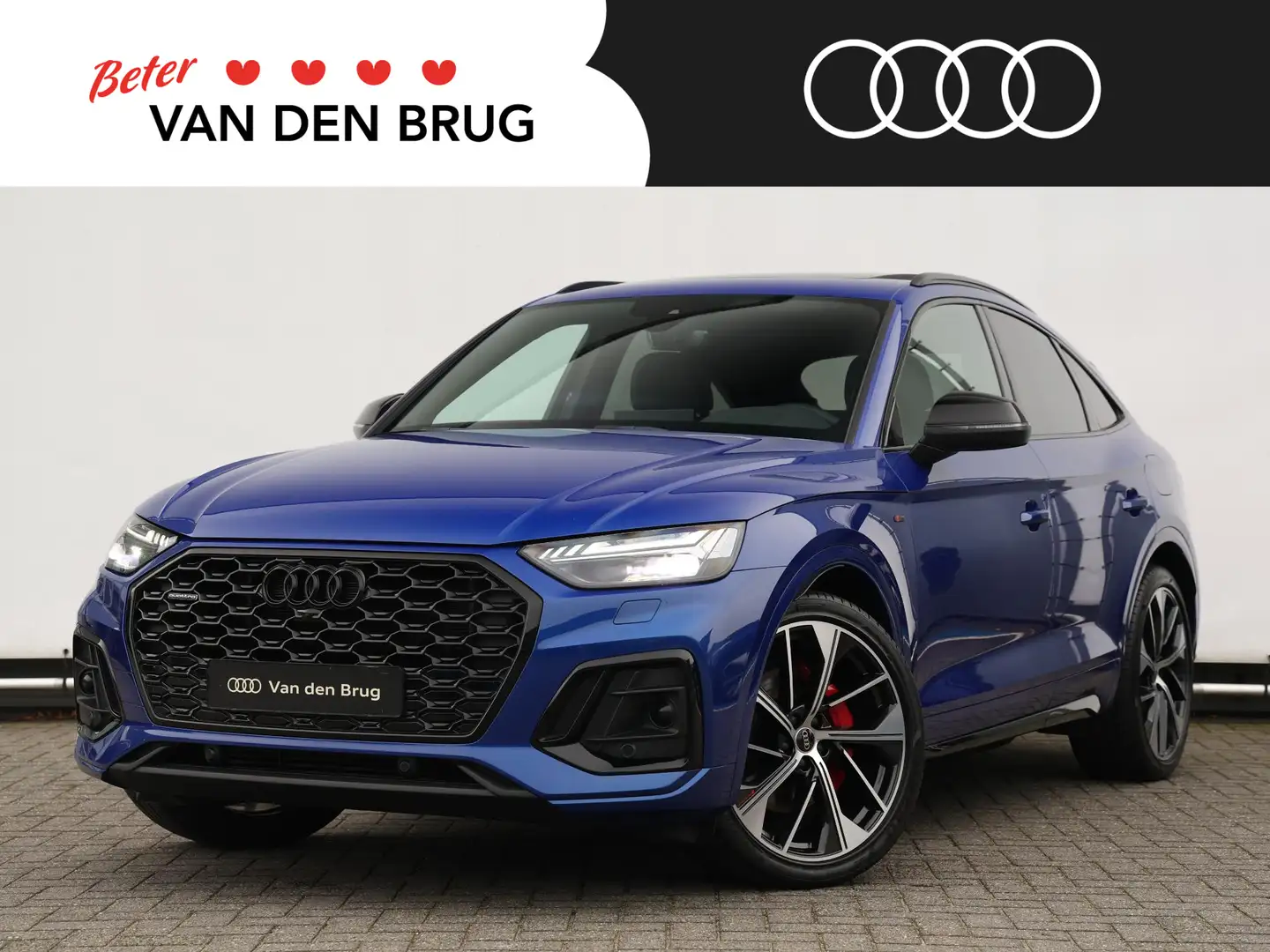 Audi Q5 Sportback 55 TFSI e S edition 367pk | Nieuwprijs € Bleu - 1