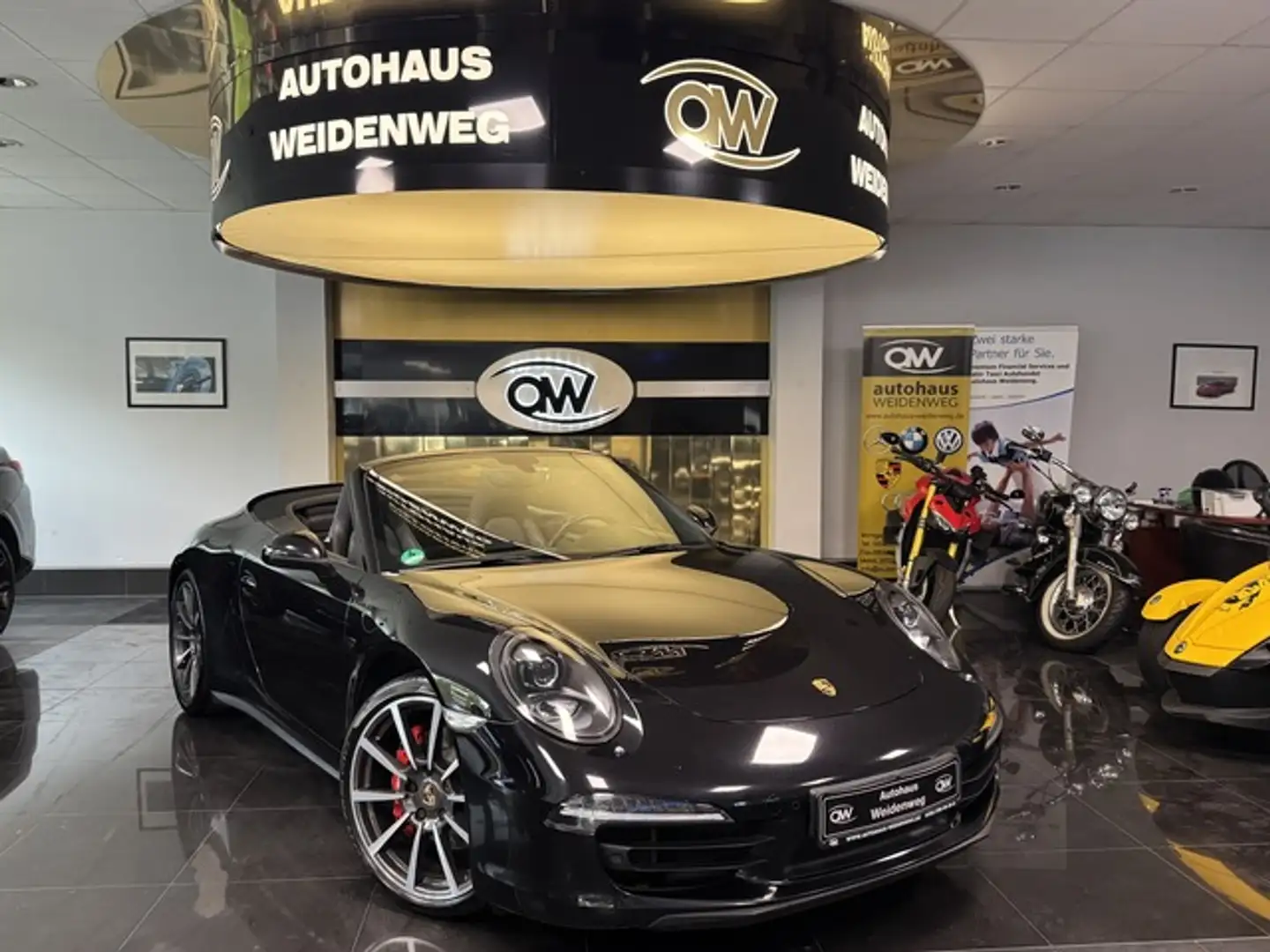 Porsche 911 Carrera 4S Cabrio PDK Sp.Chrono BRD Approved Schwarz - 2