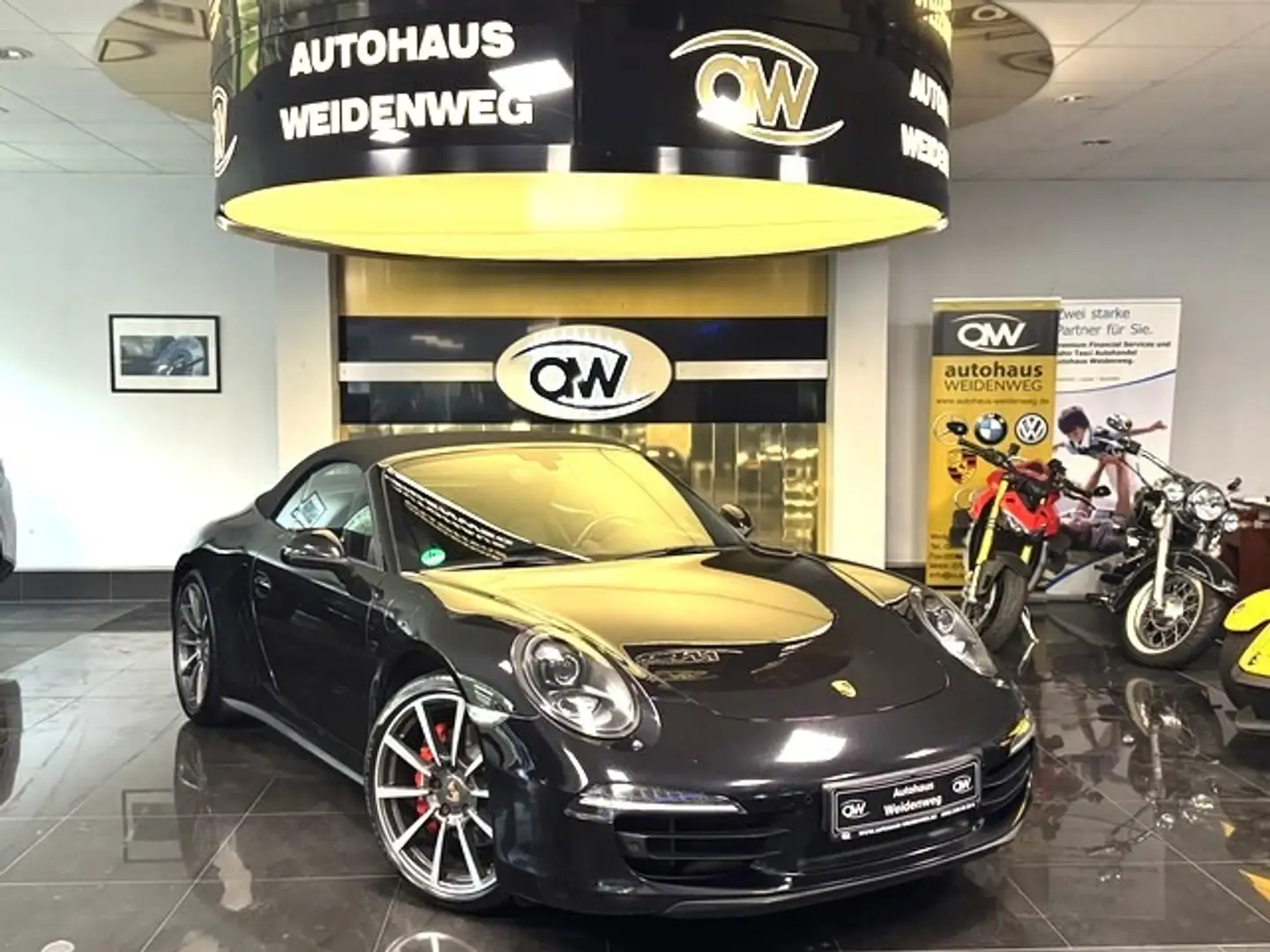 Porsche 911 Carrera 4S Cabrio PDK Sp.Chrono BRD Approved Schwarz - 1