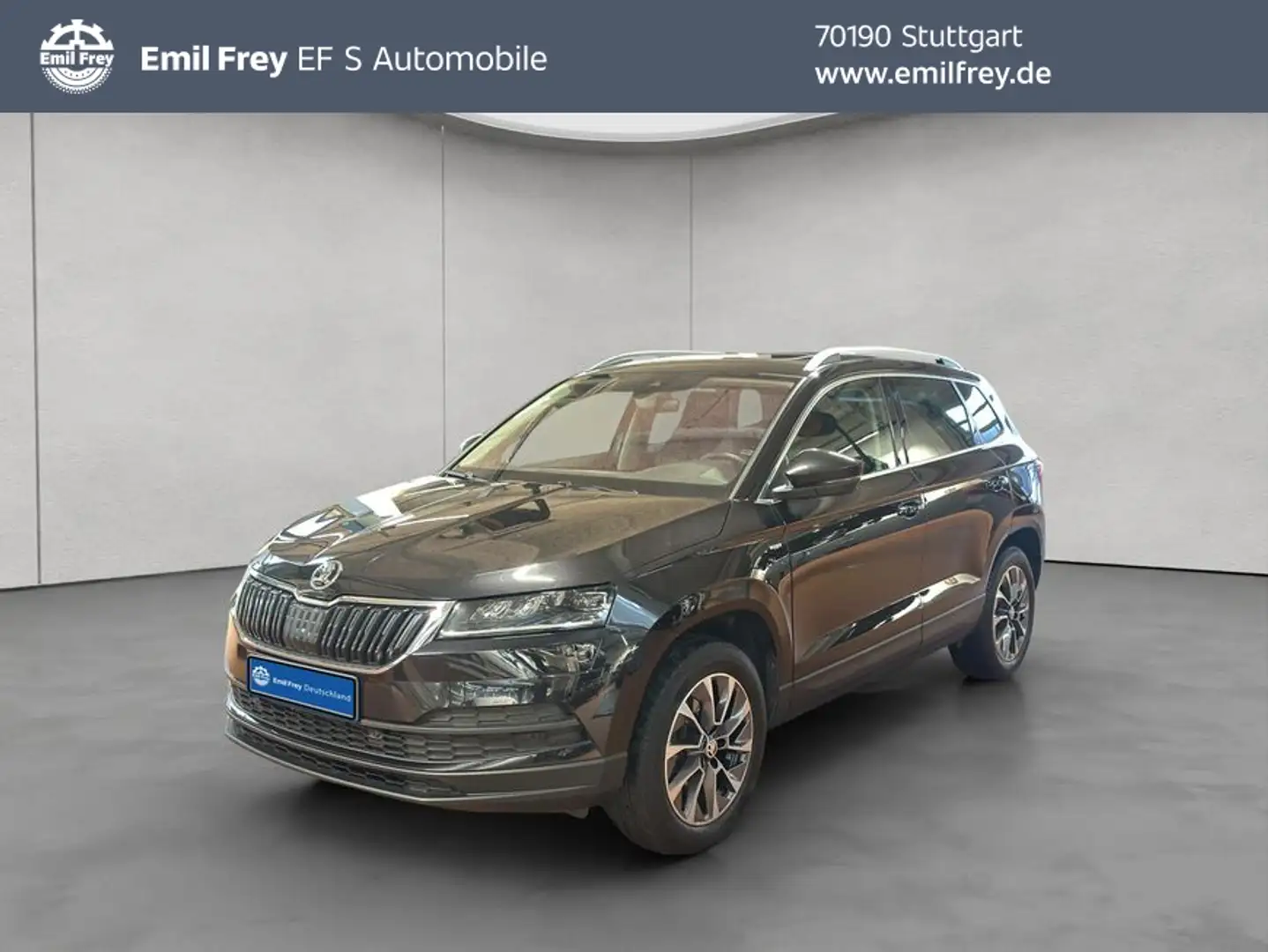Skoda Karoq 2.0 TDI SCR 4x4 Pano Schwarz - 1