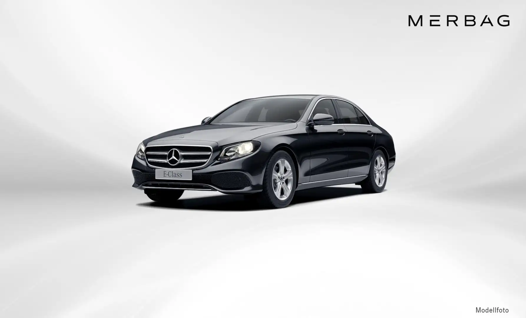 Mercedes-Benz E 200 Limousine Schwarz - 1
