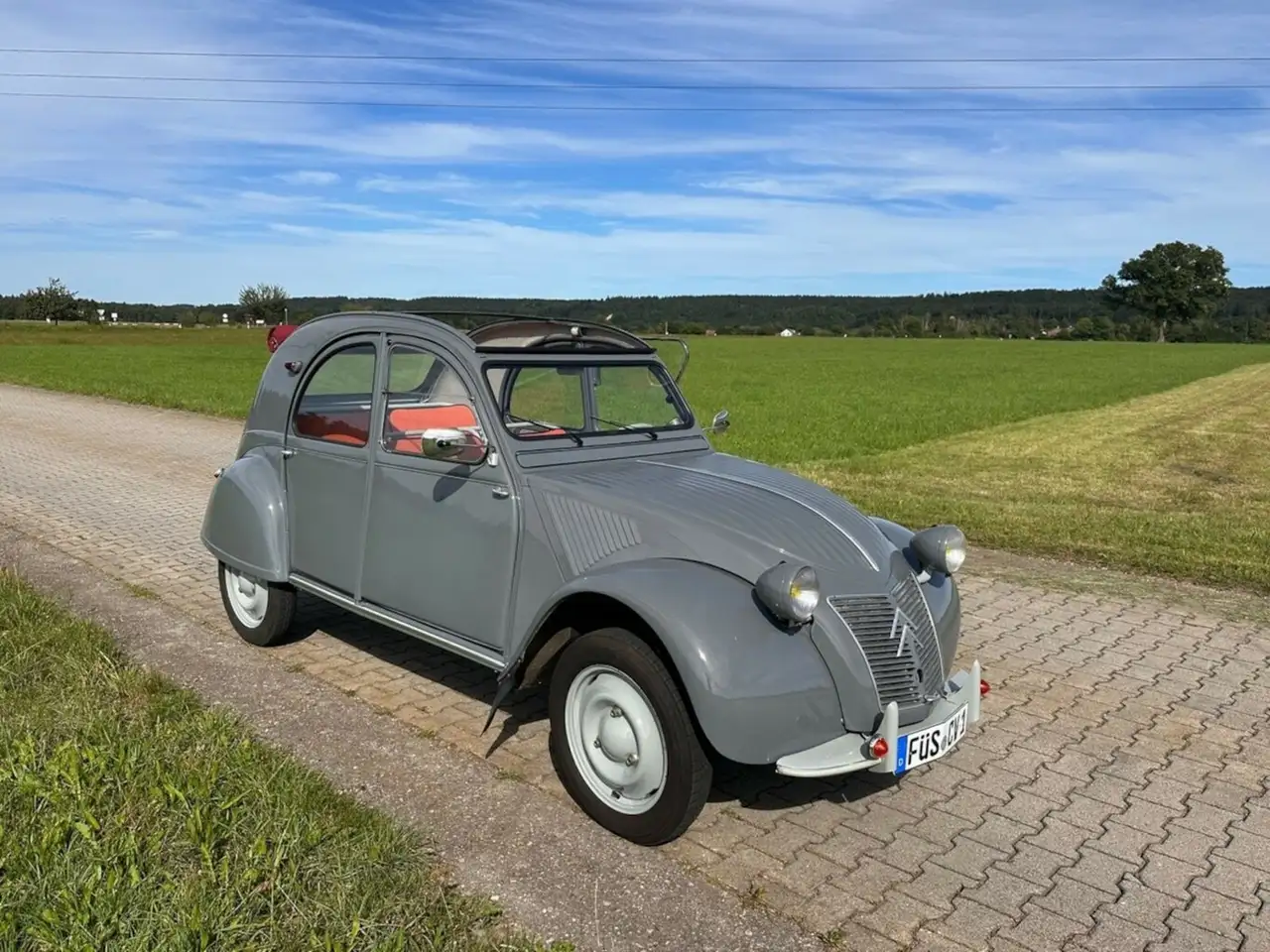 Citroen 2CV Ente 1959 Note 1 makellos, foto 5