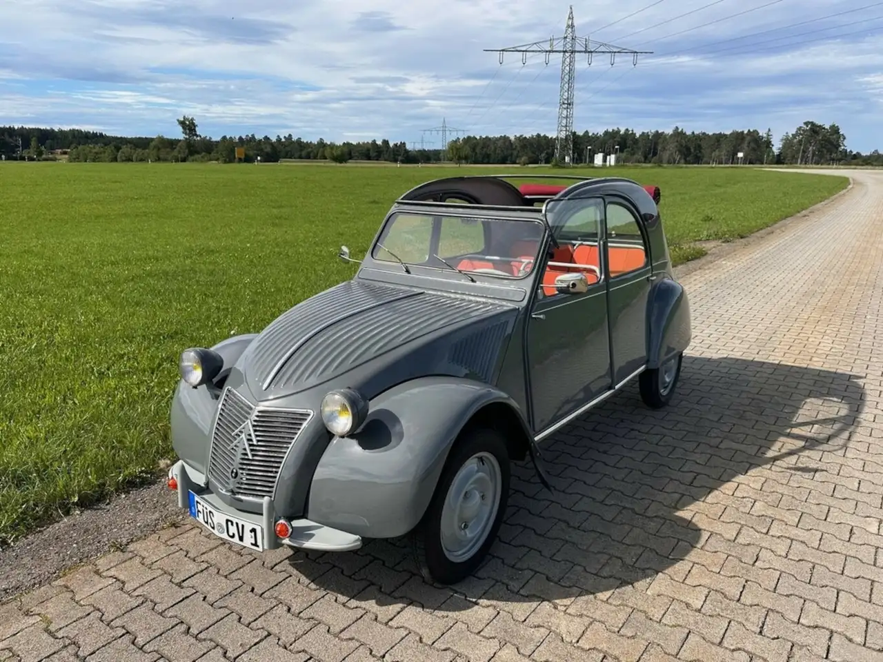 Citroen 2CV Ente 1959 Note 1 makellos, foto 1