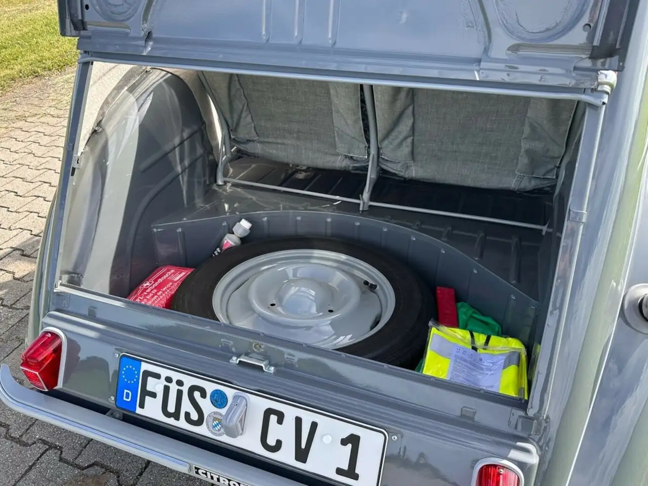 Citroen 2CV Ente 1959 Note 1 makellos, foto 10