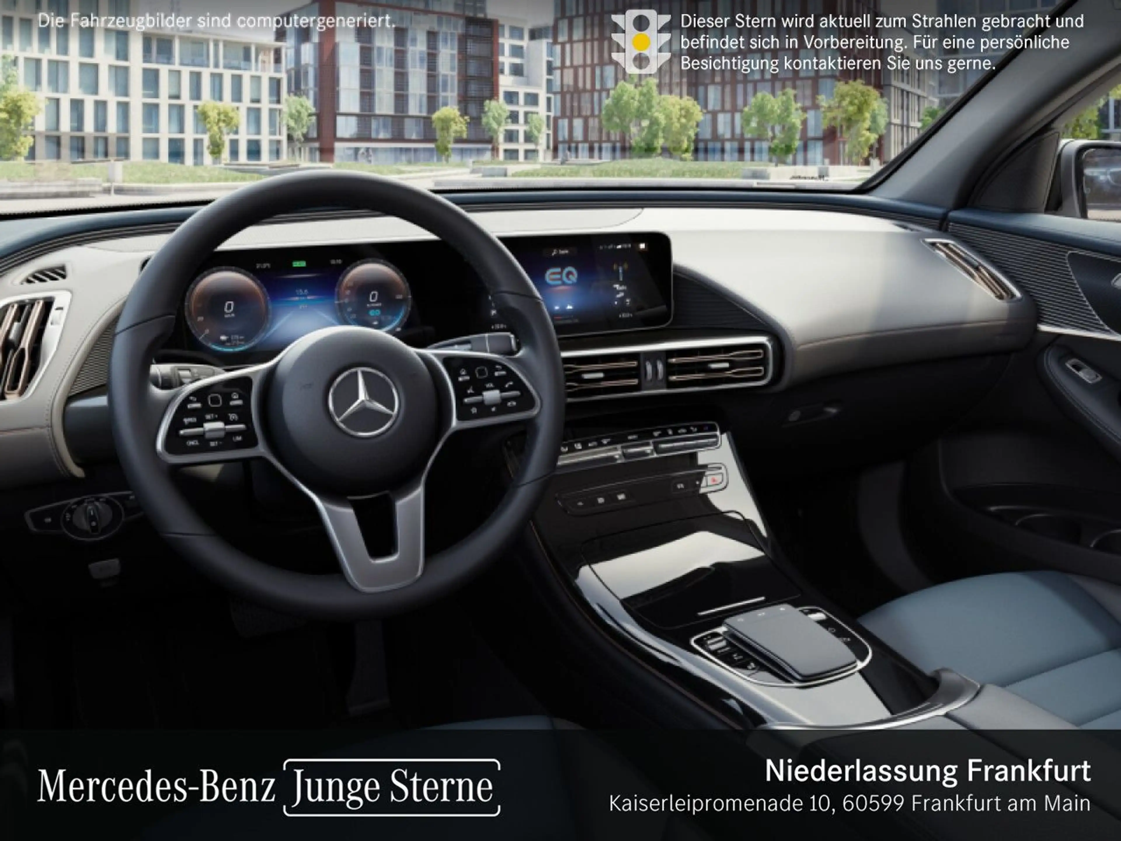 Mercedes-Benz EQC 400 4M 360+MULTIBEAM+TOTW+KEYLESS — photo 11