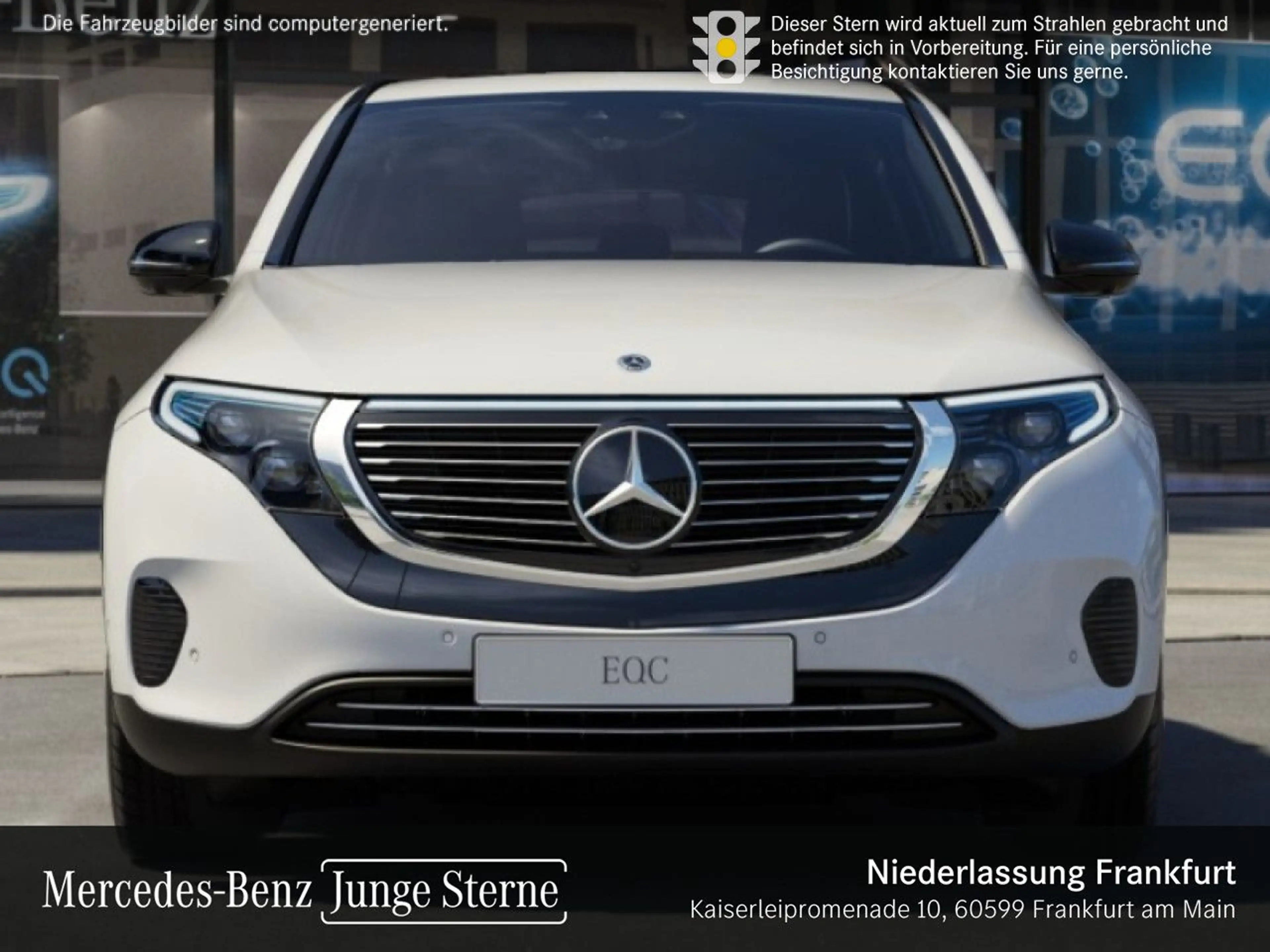 Mercedes-Benz EQC 400 4M 360+MULTIBEAM+TOTW+KEYLESS — photo 8