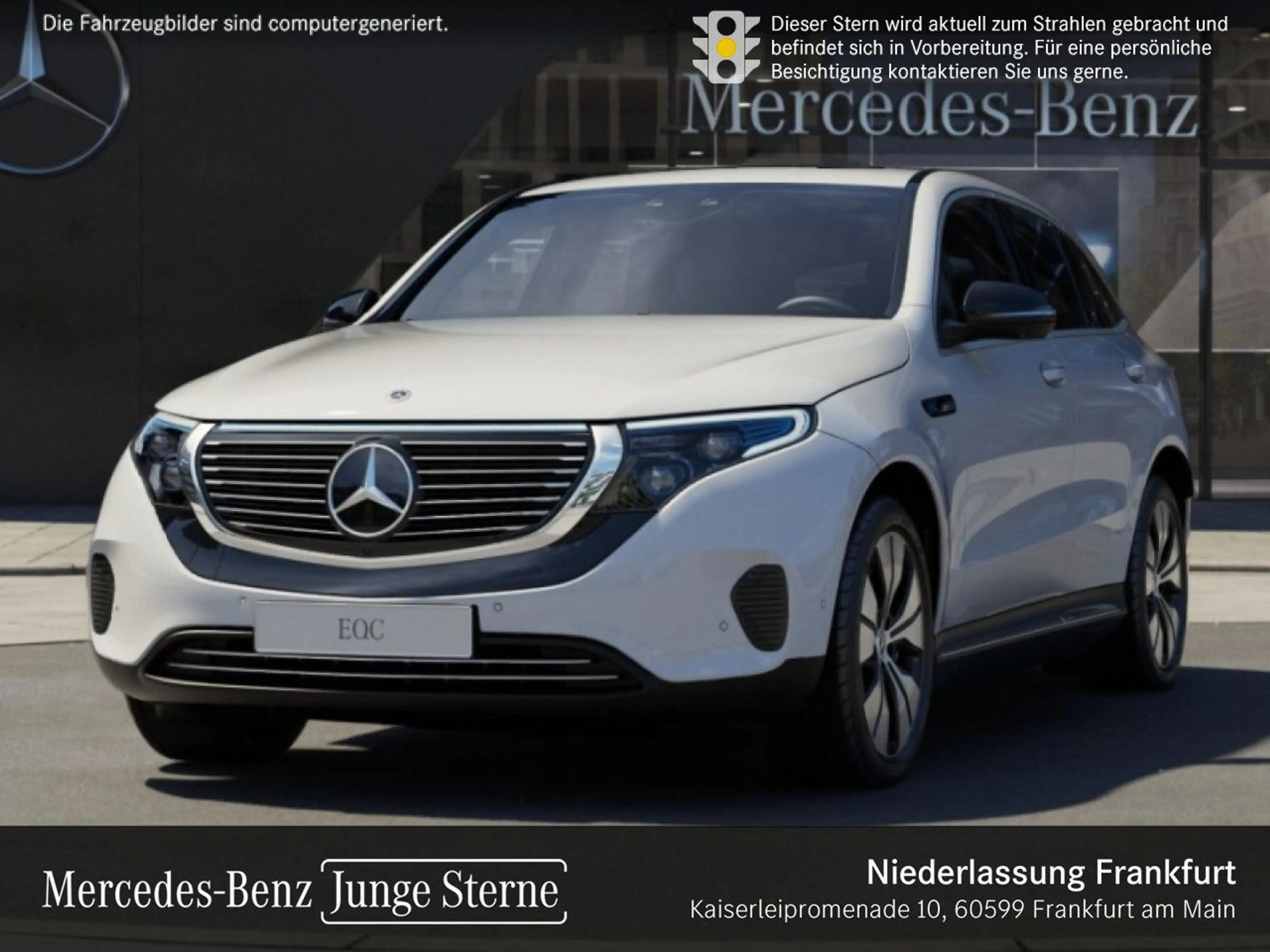 Mercedes-Benz EQC 400 4M 360+MULTIBEAM+TOTW+KEYLESS — photo 2
