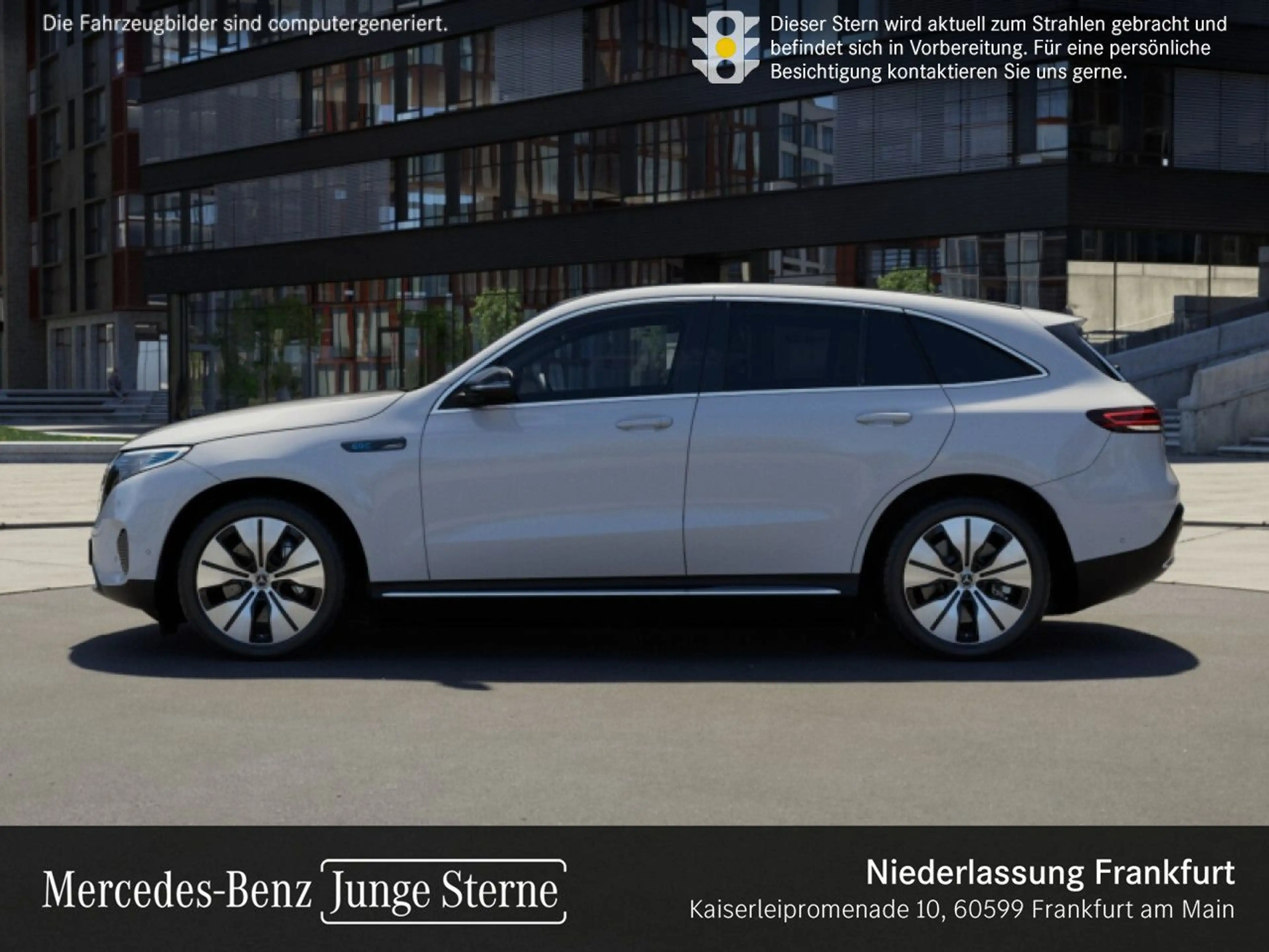 Mercedes-Benz EQC 400 4M 360+MULTIBEAM+TOTW+KEYLESS — photo 6