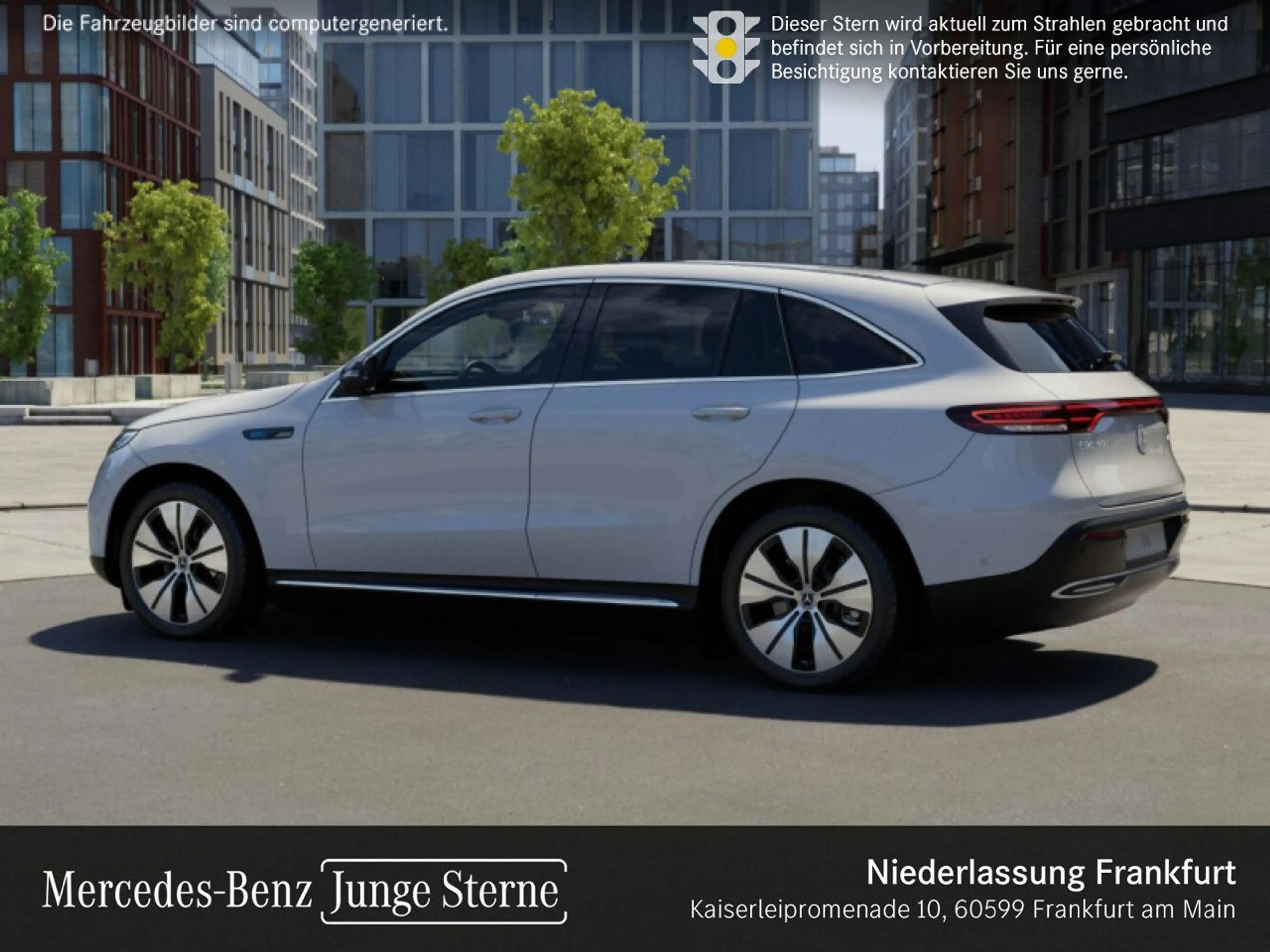 Mercedes-Benz EQC 400 4M 360+MULTIBEAM+TOTW+KEYLESS — photo 15