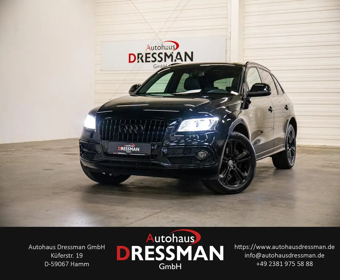 Audi Q5 3.0 TDI q. S Line AHK PANO XENON SITZHZ GRA. Negro - 1
