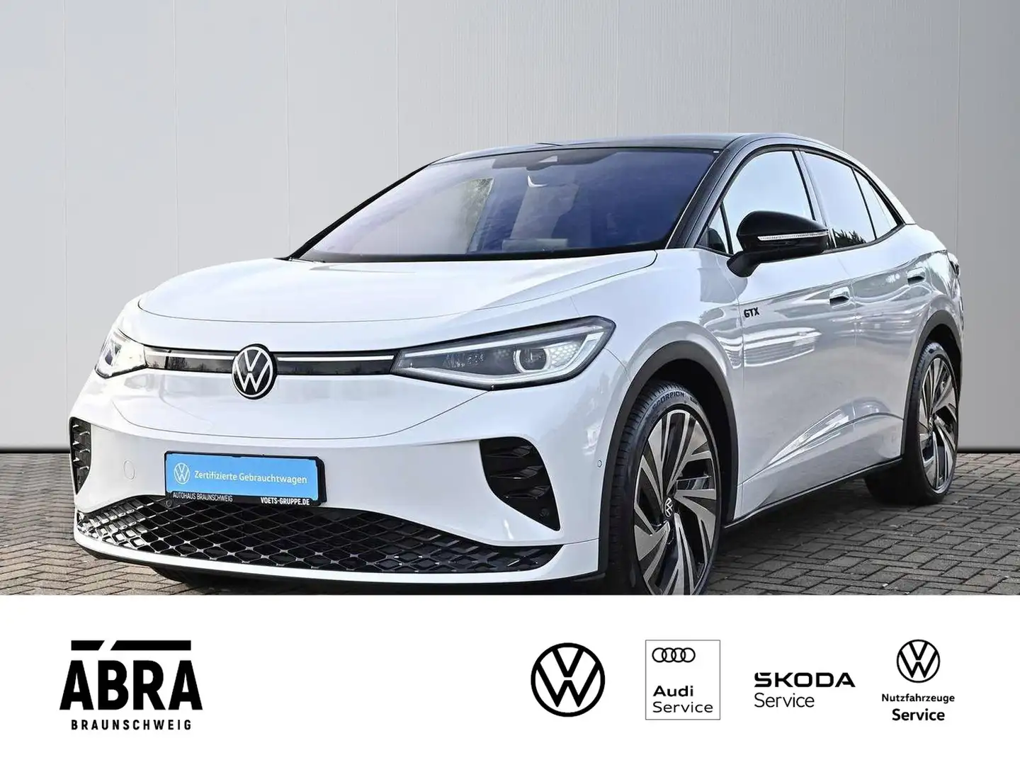 Volkswagen ID.5 GTX 4Motion IQ.LIGHT+PANO+CAM+LANE+ACC+PDC Blanc - 1