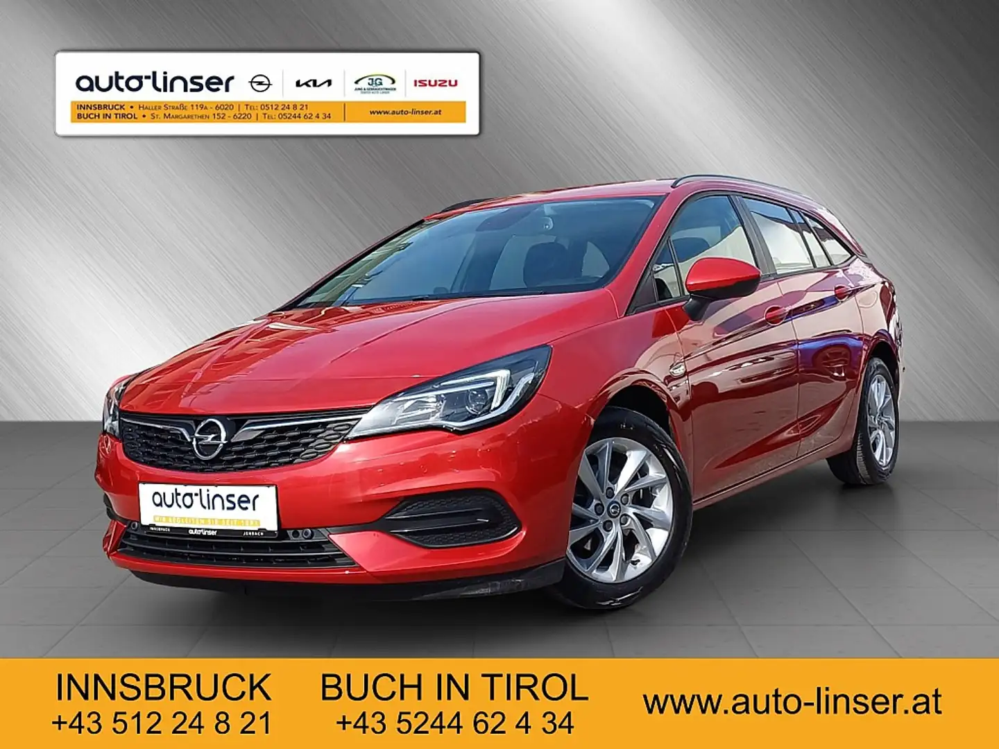 Opel Astra ST 1,5 CDTI Edition Rouge - 1