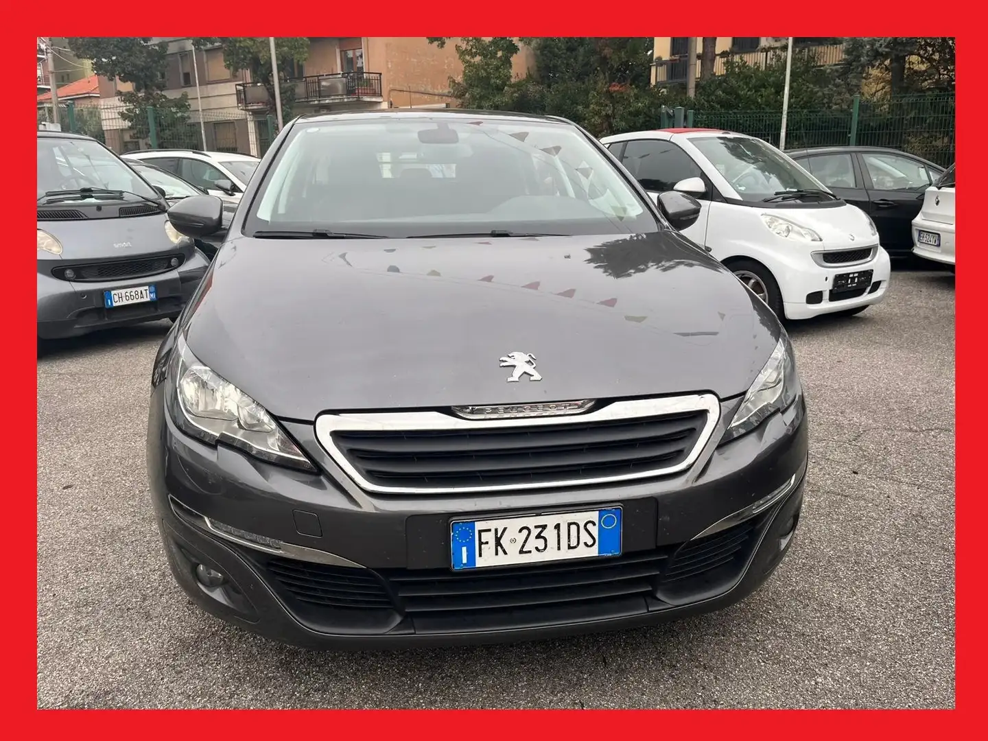 Peugeot 308 BlueHDi 120 Business VAN AUTOCARRO N1 - 2017 Grigio - 1