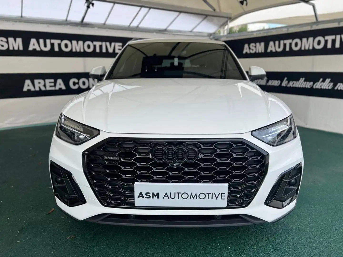 Audi Q5 SPB 40 TDI quattro S tronic S line plus Bianco - 2