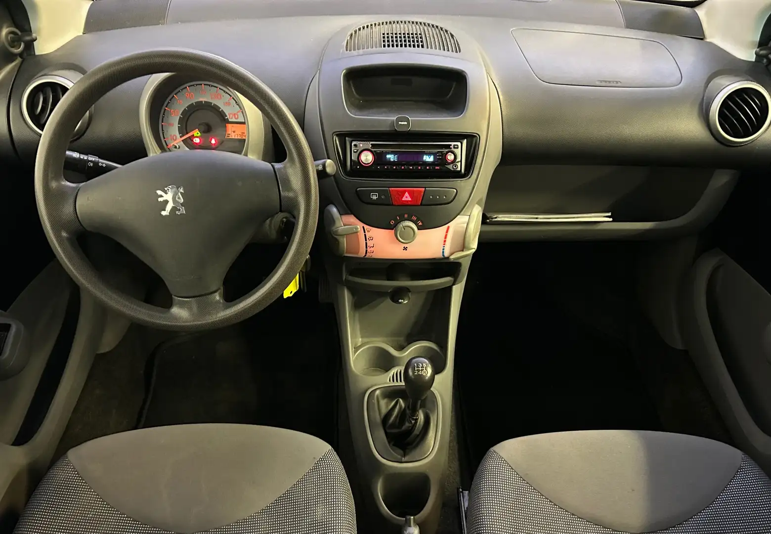 Peugeot 107 1.0-12V XS|NAP|NweAPK|5Deurs|2eEig|Elekramen Schwarz - 2