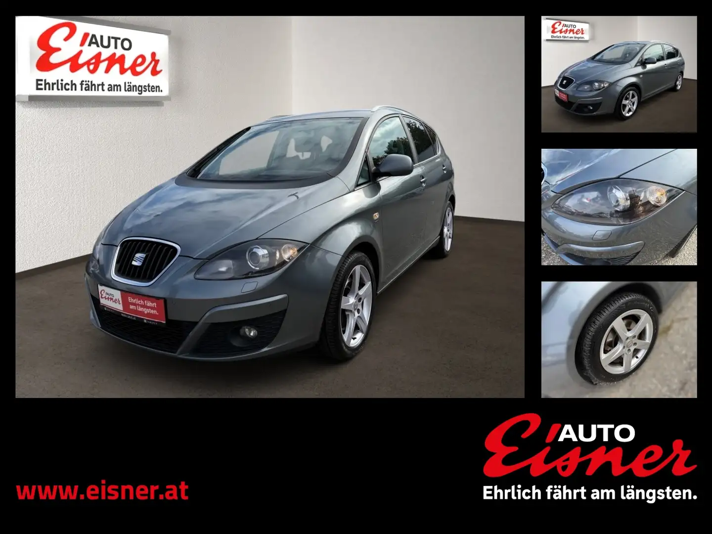 SEAT Altea XL Style 2.0 TDi CR DPF 4WD Allrad Grijs - 1