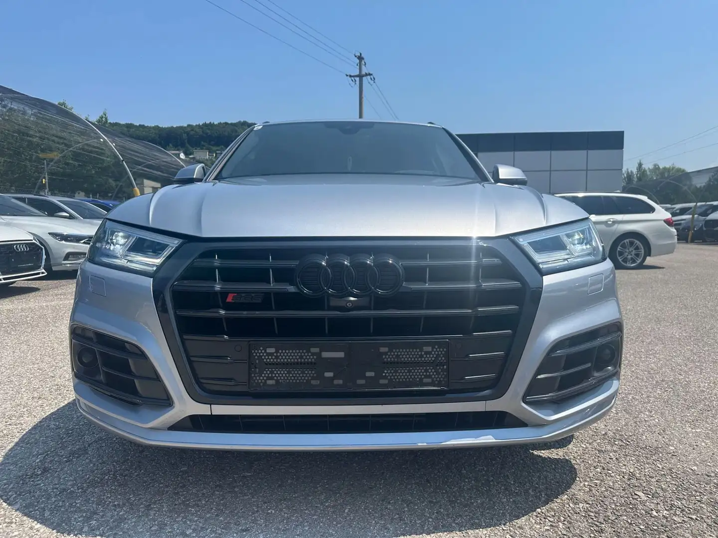 Audi Q5 2,0 TFSI quattro S-tronic S-line Pano-Matrix Silber - 2