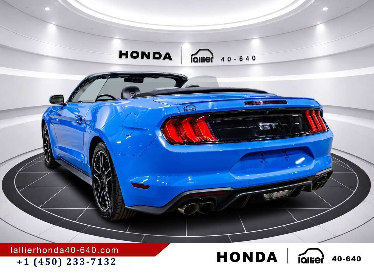 2022 Ford Mustang GT Premium JAMAIS ACCIDENTÉ +BAS KILO +IMPÉCCABLE — снимка 1