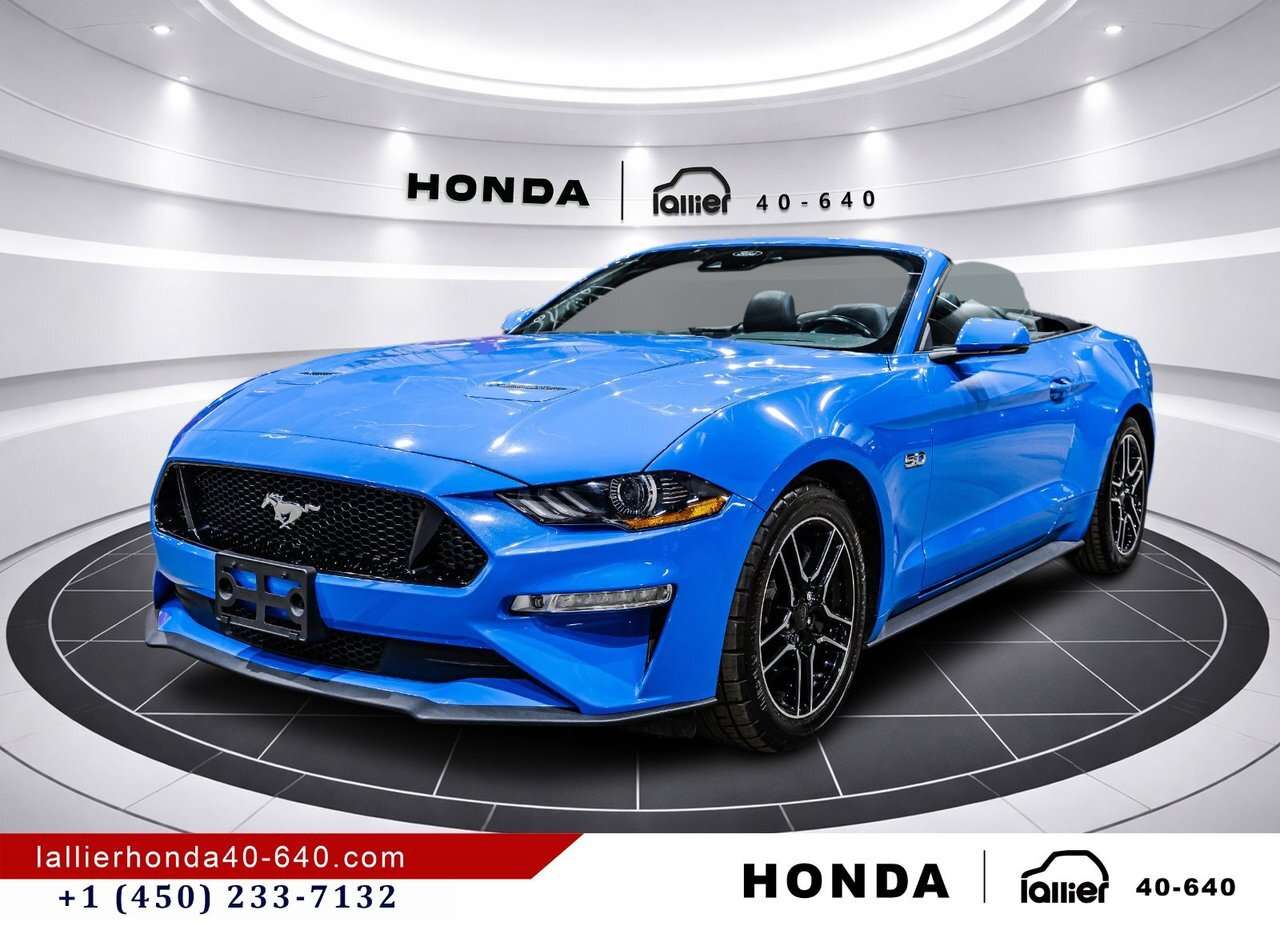 2022 Ford Mustang GT Premium JAMAIS ACCIDENTÉ +BAS KILO +IMPÉCCABLE — снимка 1