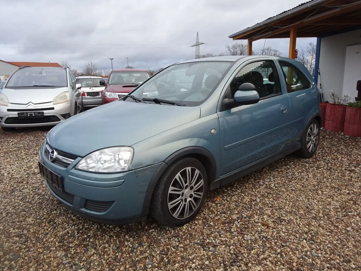 Opel Corsa 1.2 Automatik Grau - 1
