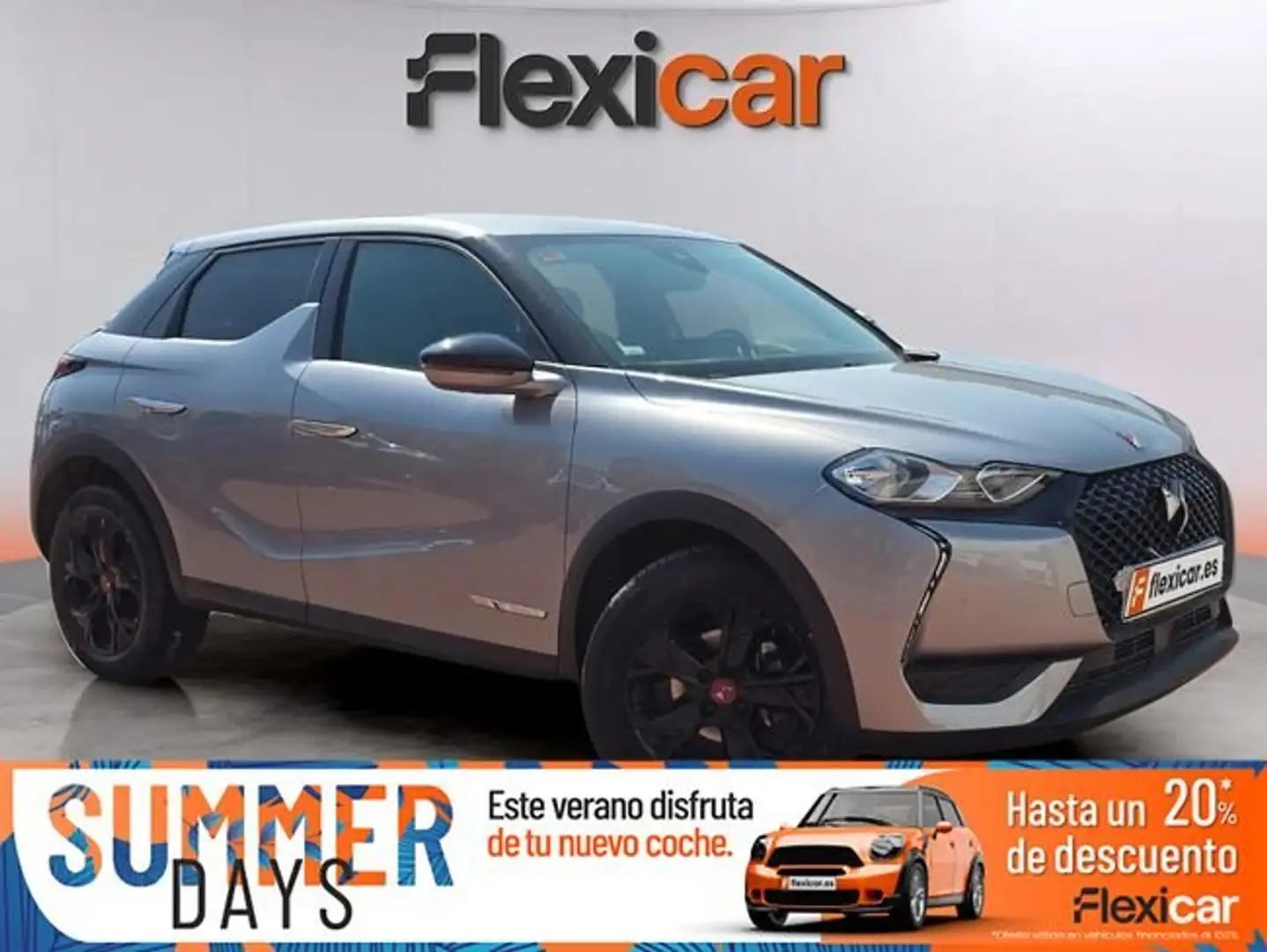 DS Automobiles DS 3 PureTech+96kW+%28130CV%29+Performance+Line%2B Gris - 1