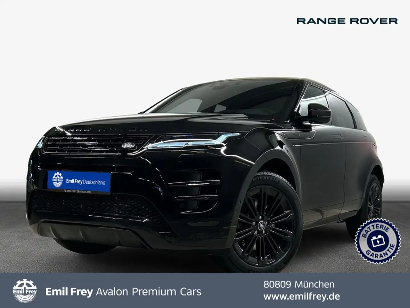 Land Rover Range Rover Evoque P270e Dynamic SE Schwarz - 1