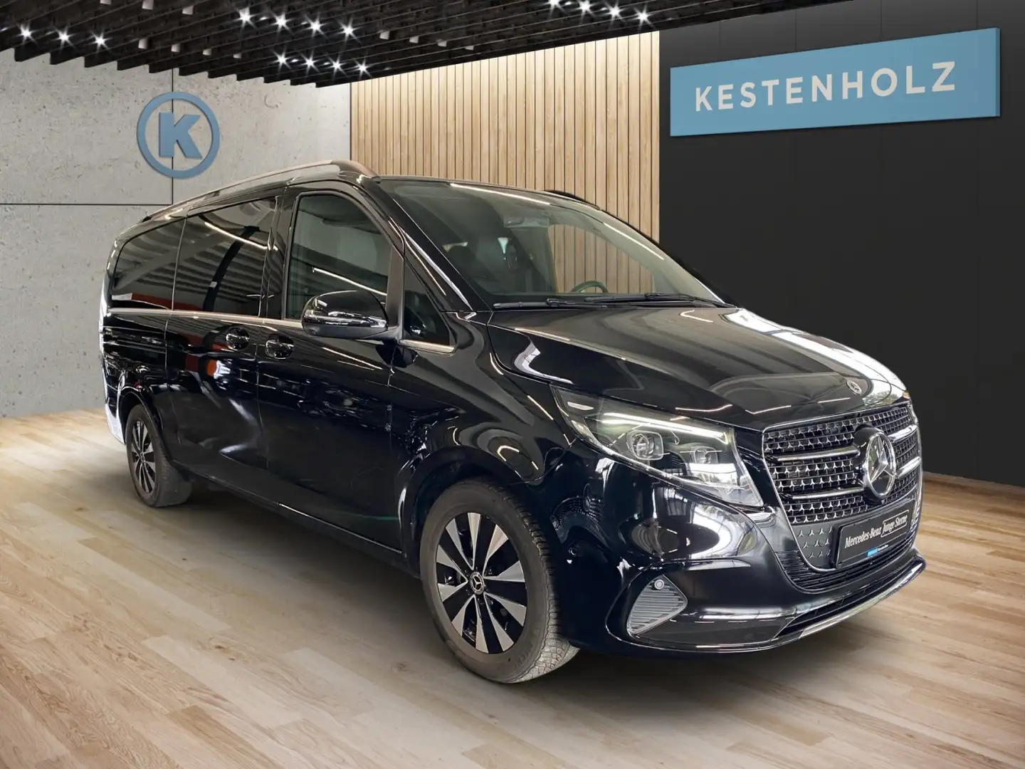 Mercedes-Benz V 300 AVANTGARDE EXTRA MBUX*STHZ*360°*MOPF*LEDER*E-TÜR Schwarz - 2