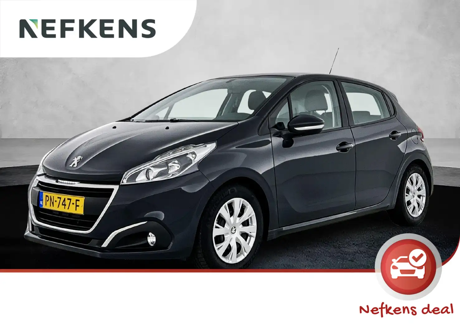 Peugeot 208 Blue Lion 82 pk | Navigatie | Parkeersensoren Acht Grijs - 1