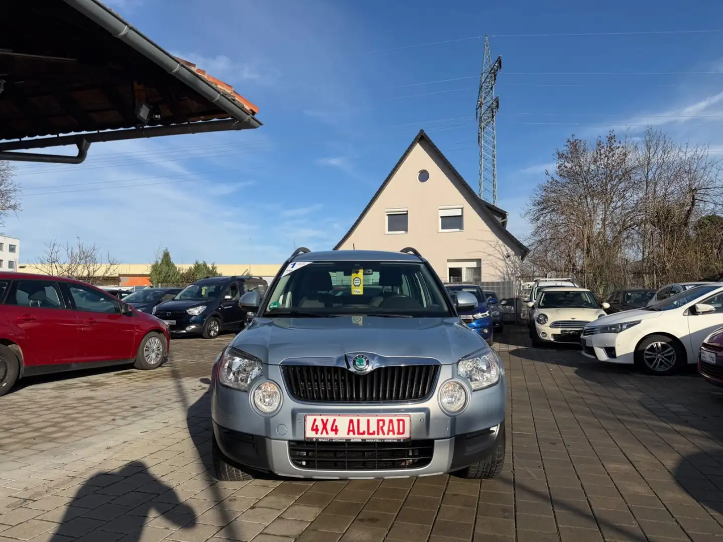 Skoda Yeti 4x4 1J. GARATIE TÜV NEU SERVICE NEU Blau - 2