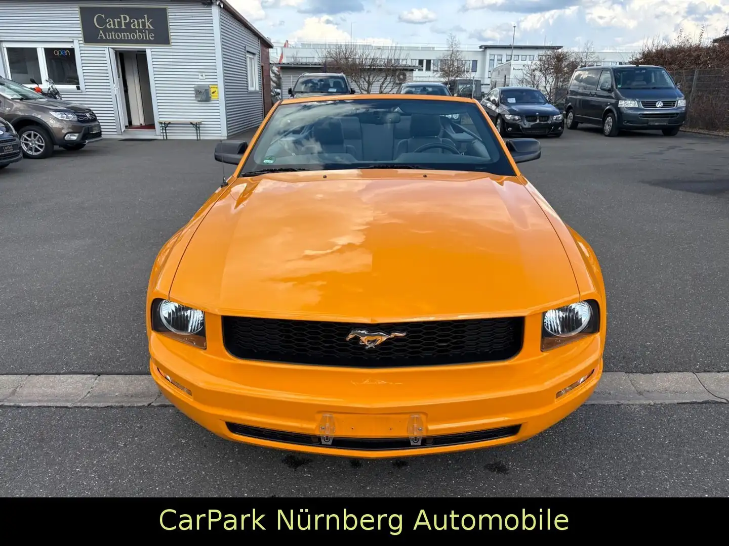 Ford Mustang Convertible Cabrio Top Zustand Orange - 2